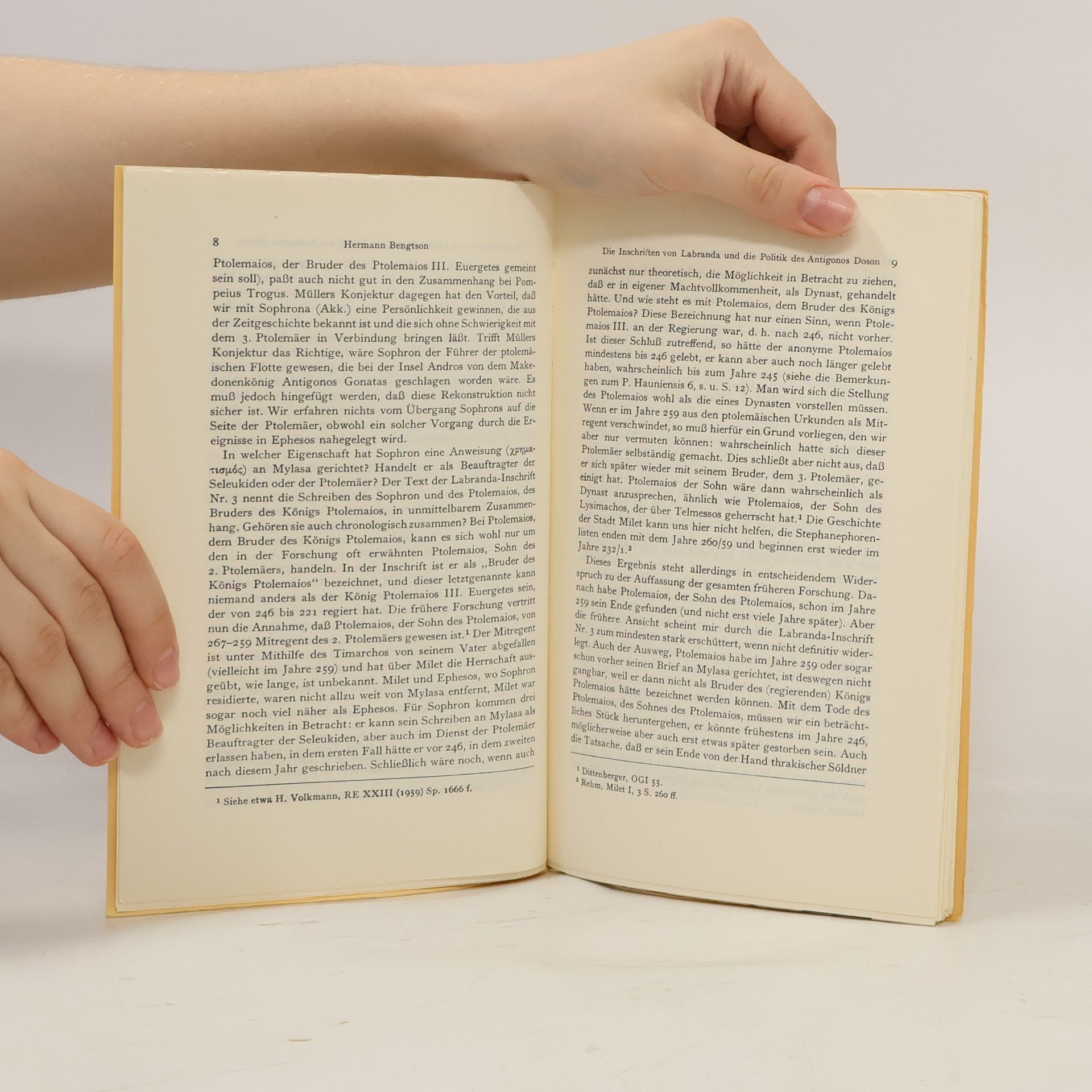 Hermann Bengtson Sitzungsberichte der Bayerischen Akademie der Wissenschaften, Philosophisch-Historische Klasse - Jahrgang 1971, Heft 3: Die Inschriften von Labranda und die Politik des Antigonos Doson