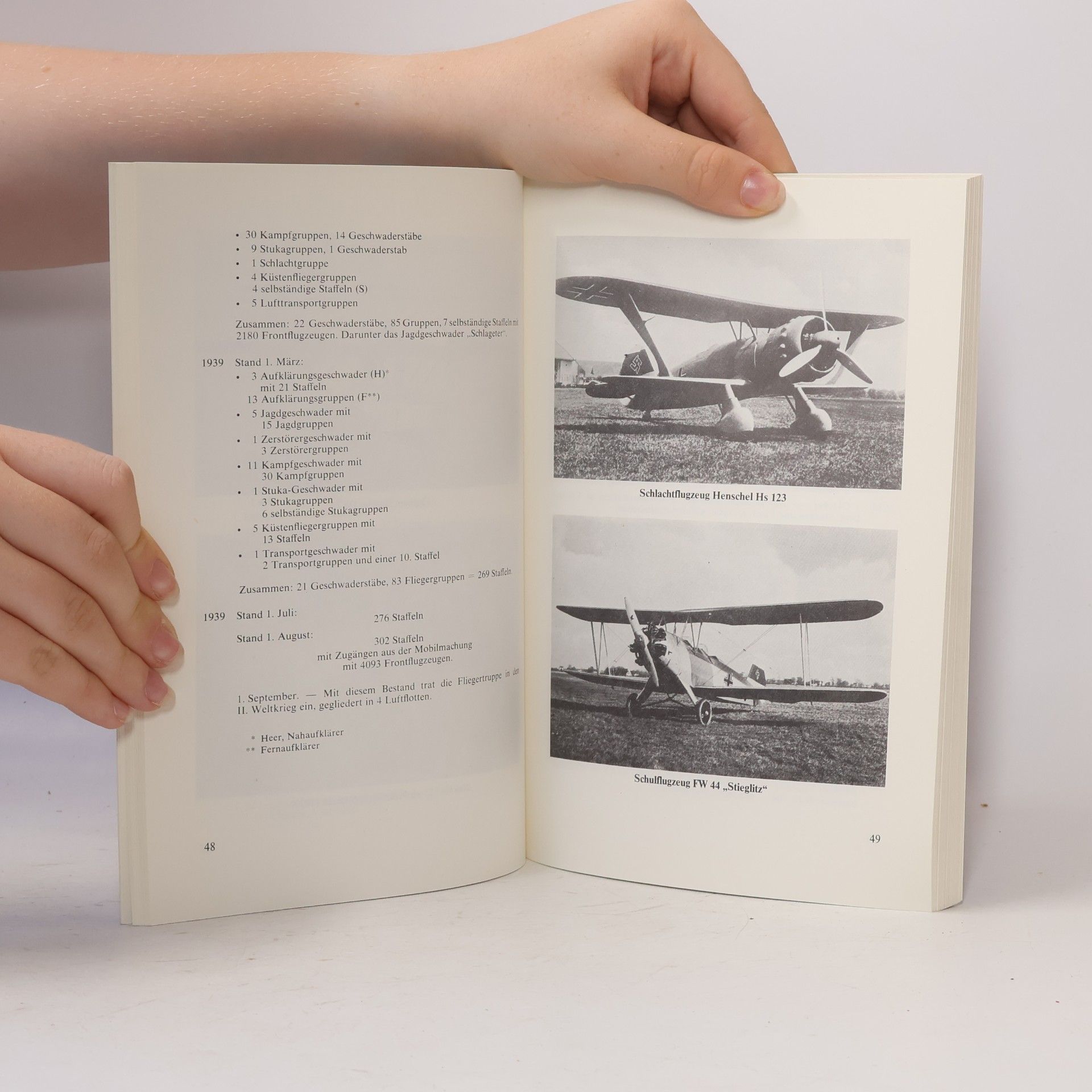 Friedrich König Die Geschichte der Luftwaffe von 1910 - 1945 in Text und Bild. Landser Bibliothek Band 3