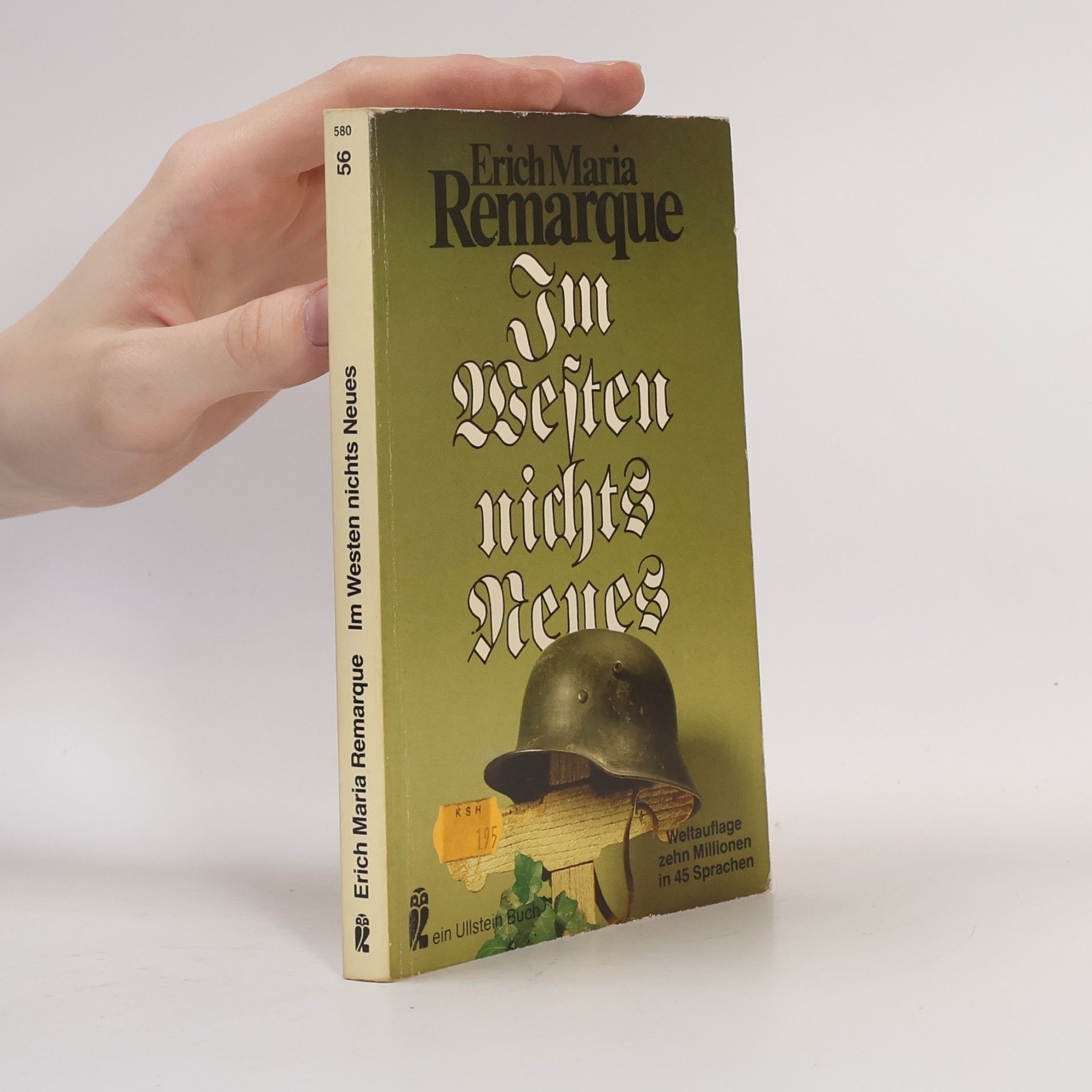Erich Maria Remarque Im Westen nichts Neues