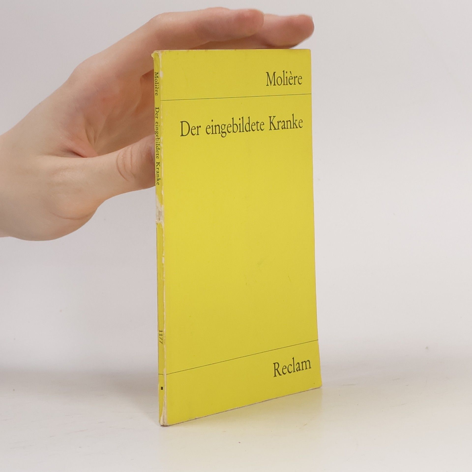 Molière Der eingebildete Kranke