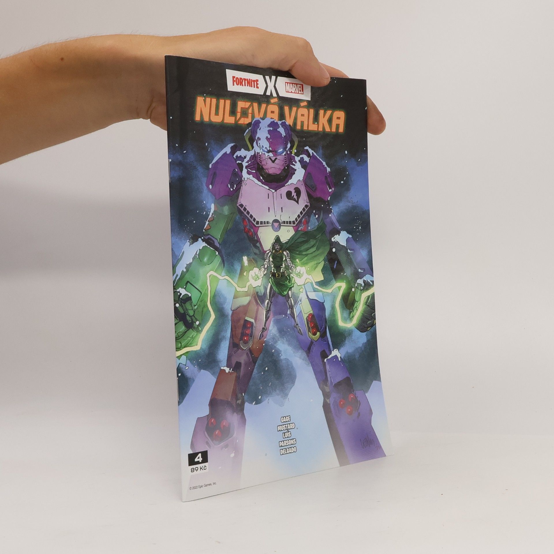 Sergio Dávila Fortnite X Marvel. Nulová válka 4