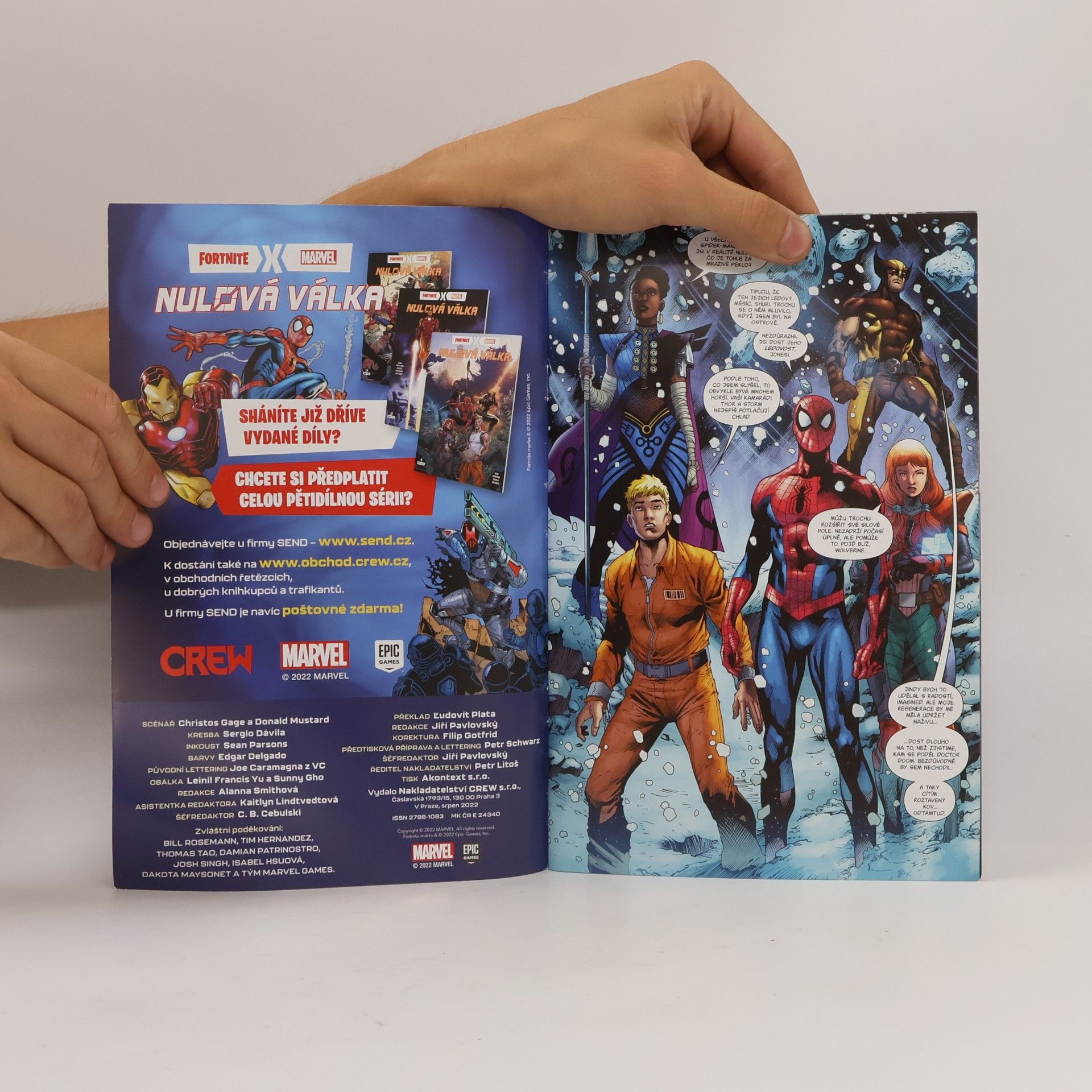 Donald Mustard Fortnite X Marvel. Nulová válka 4