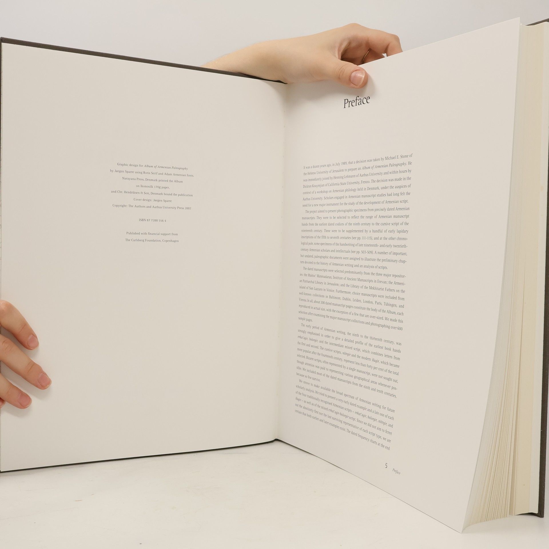 Michael E. Stone Album of Armenian Paloography
