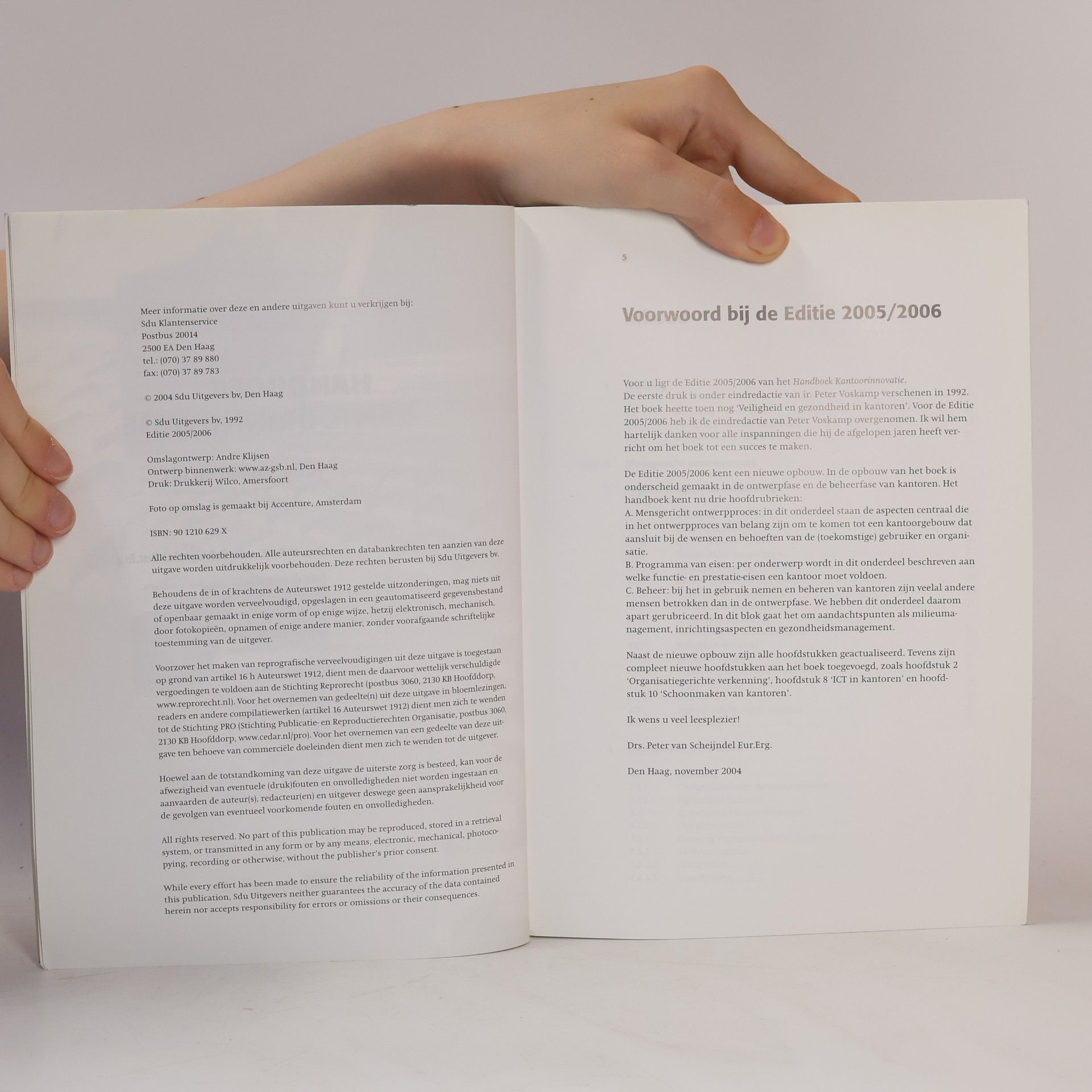 P.A.M. van Scheijndel Handboek Kantoorinnovatie 2005/2006