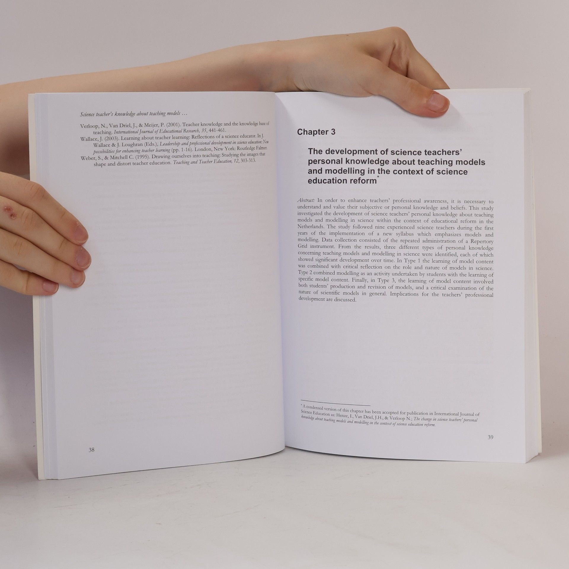 Ineke Henze Science Teachers' Knowledge Development in the Context of Educational Innovation
