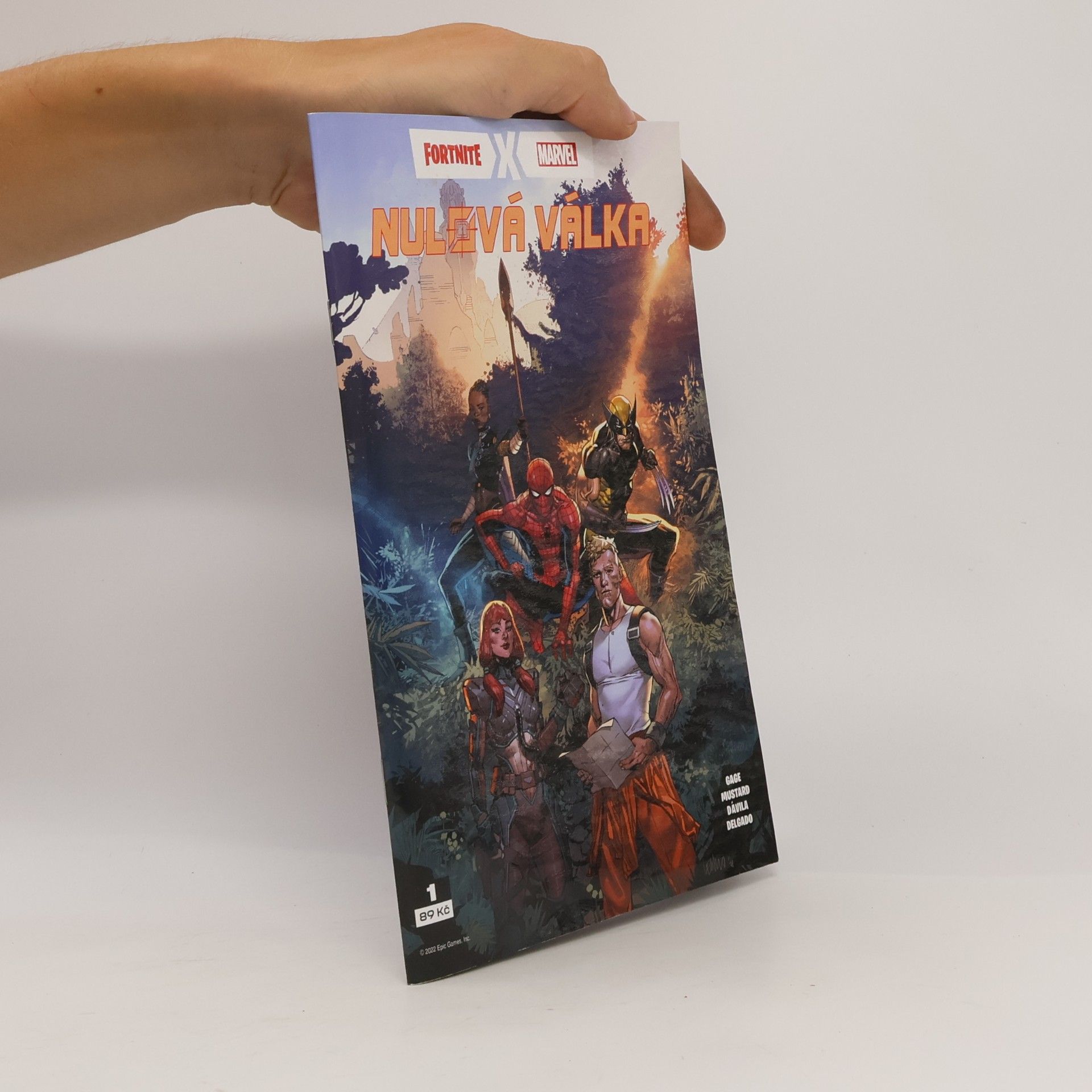 Donald Mustard Fortnite X Marvel. Nulová válka 1