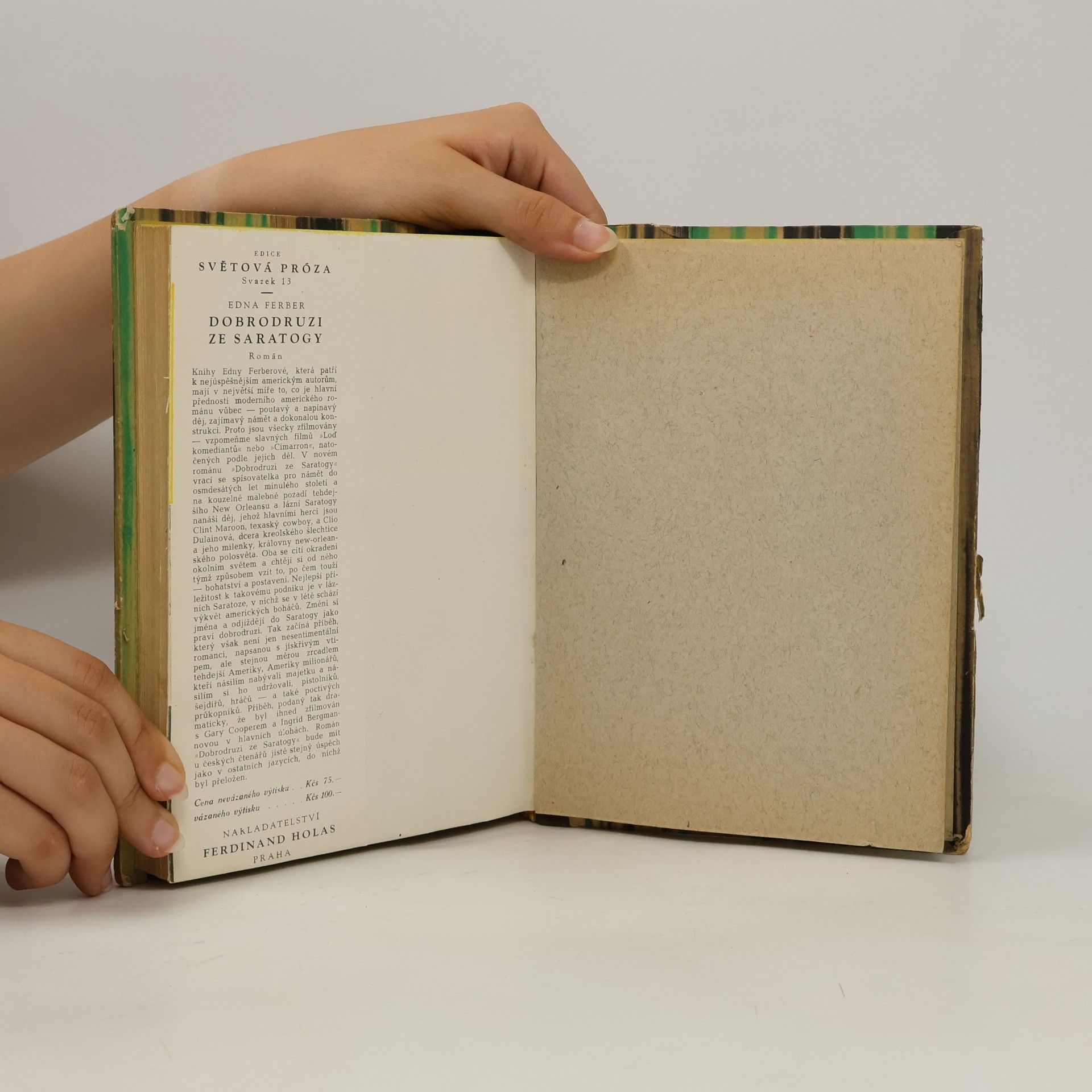 Edna Ferber Dobrodruzi ze Saratogy