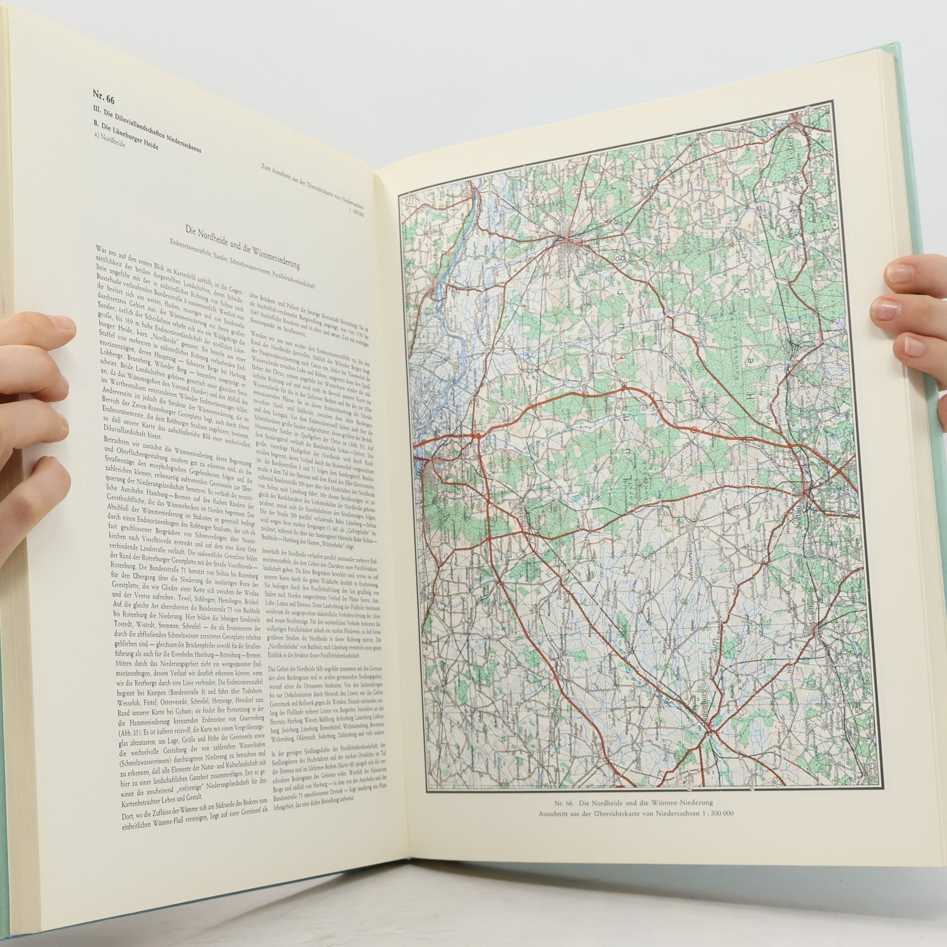 Autorenkollektiv Die Landschaften Niedersachsens. Topographischer Atlas