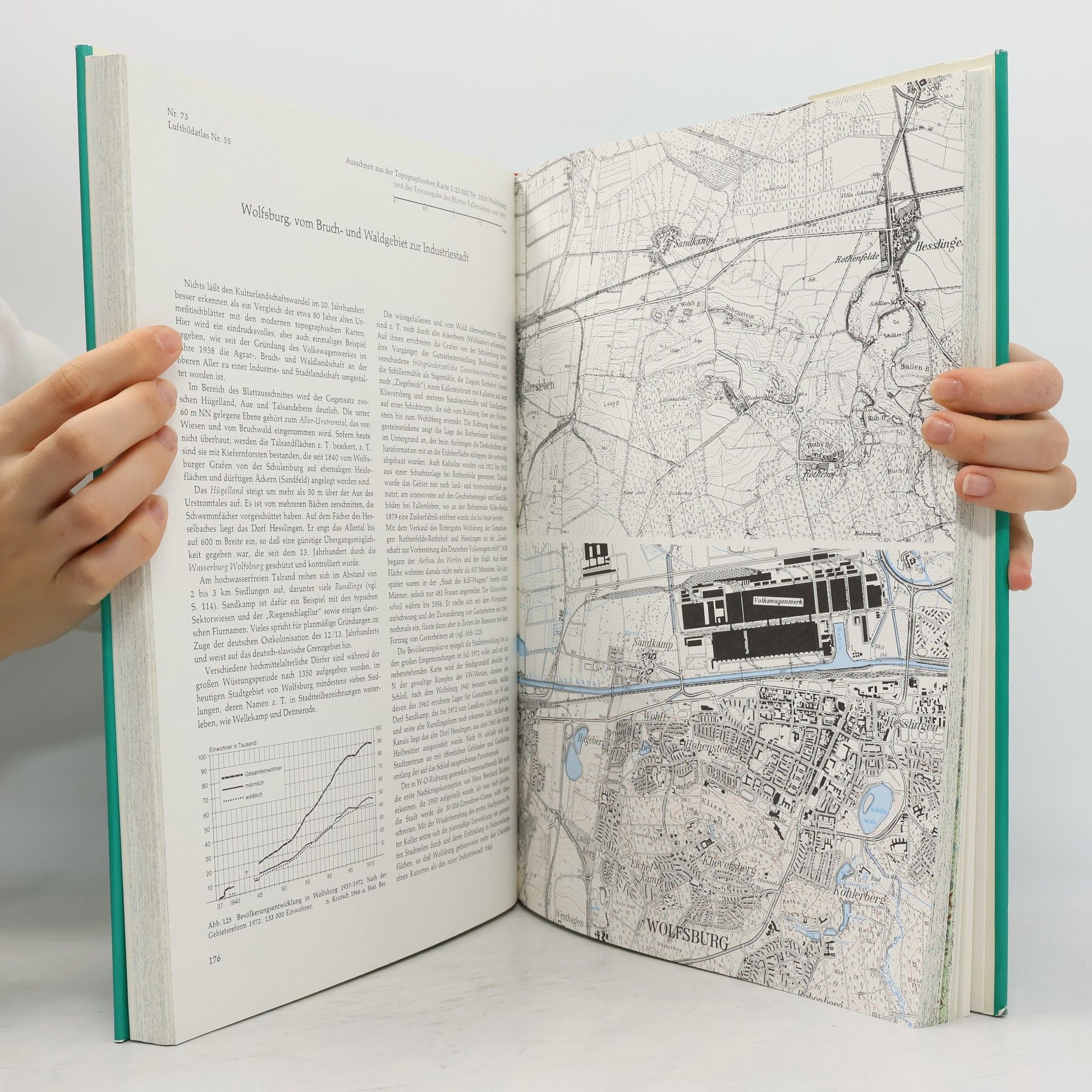 Hans Heinrich Seedorf Topographischer Atlas Niedersachsen und Bremen