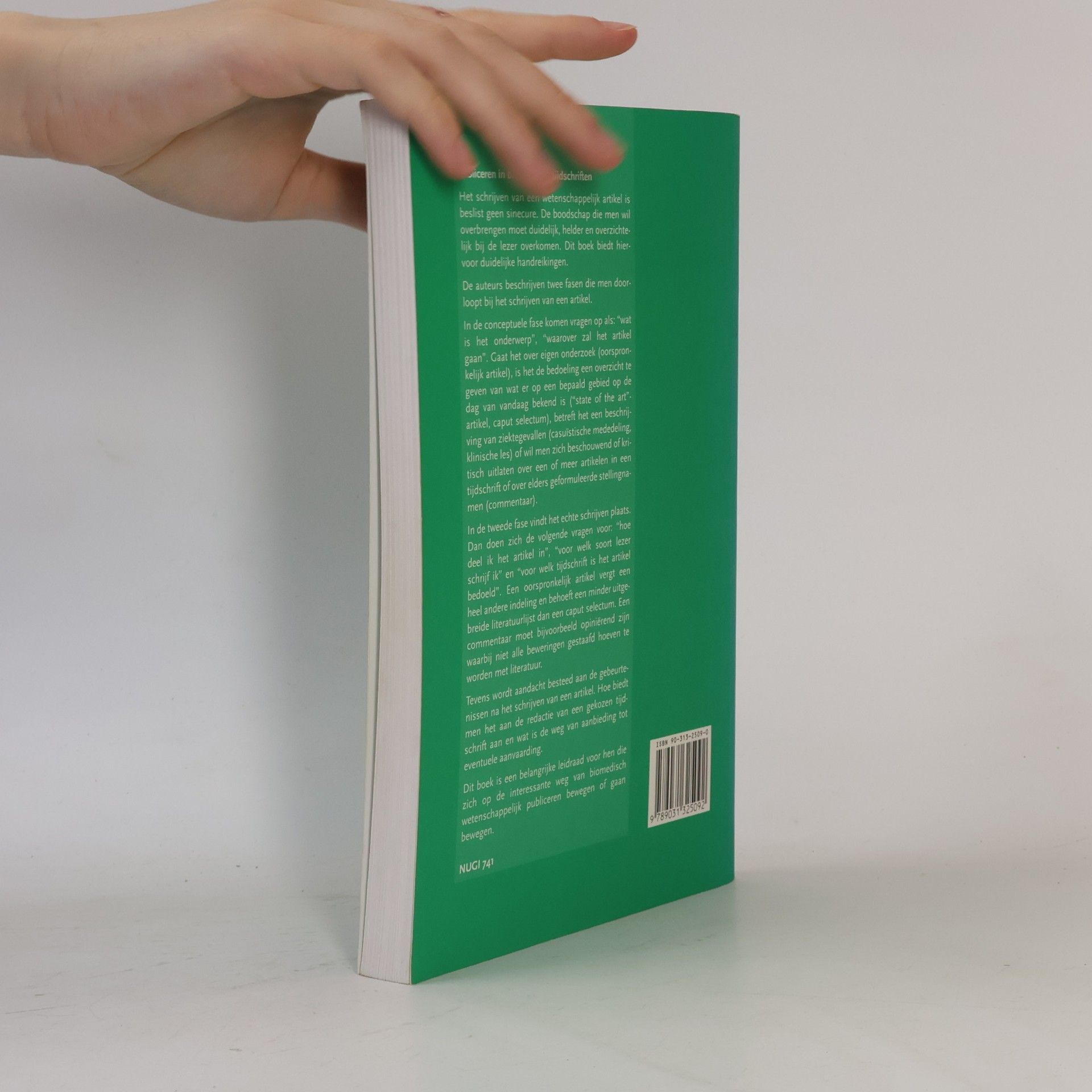Dr. A.J.P.M. Overbeke Publiceren in biomedische tijdschriften