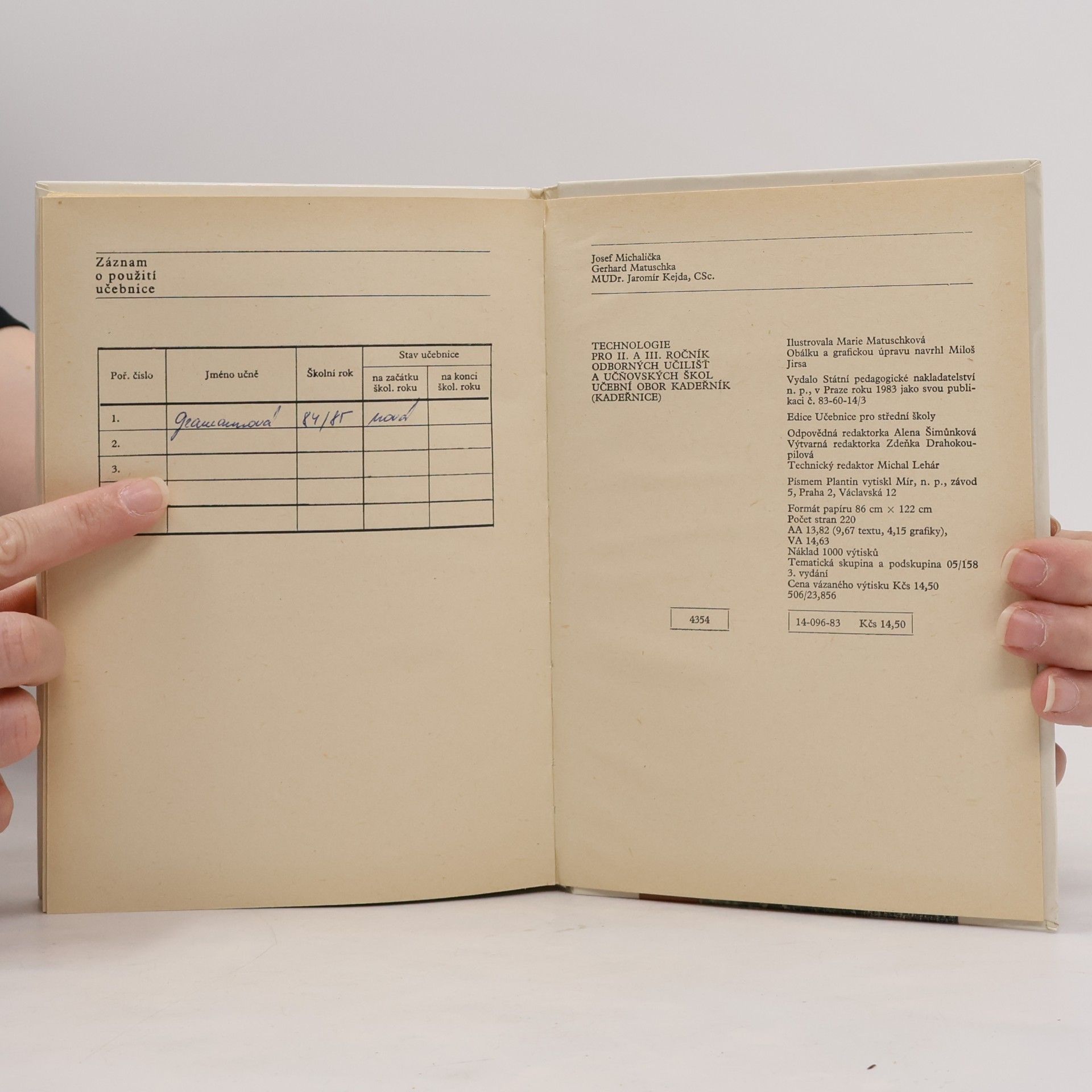 Auteurscollectief Technologie pro holiče a kadeřníky II a III