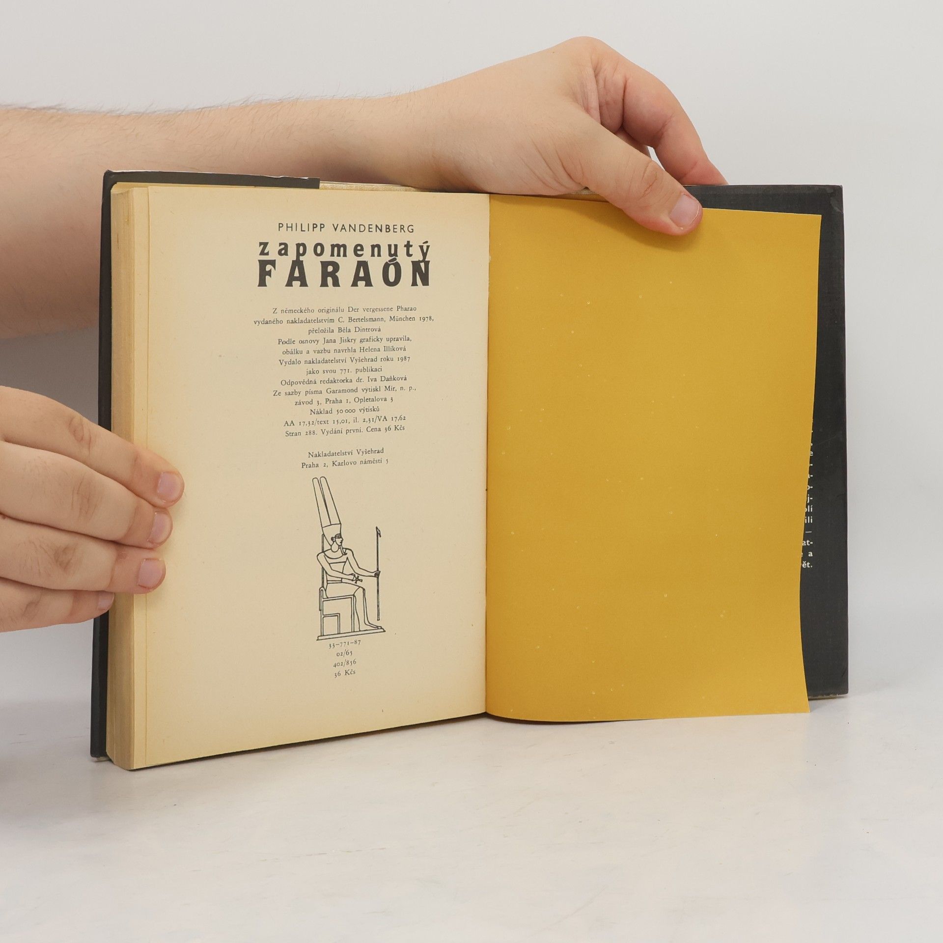 Philipp Vandenberg Zapomenutý faraon