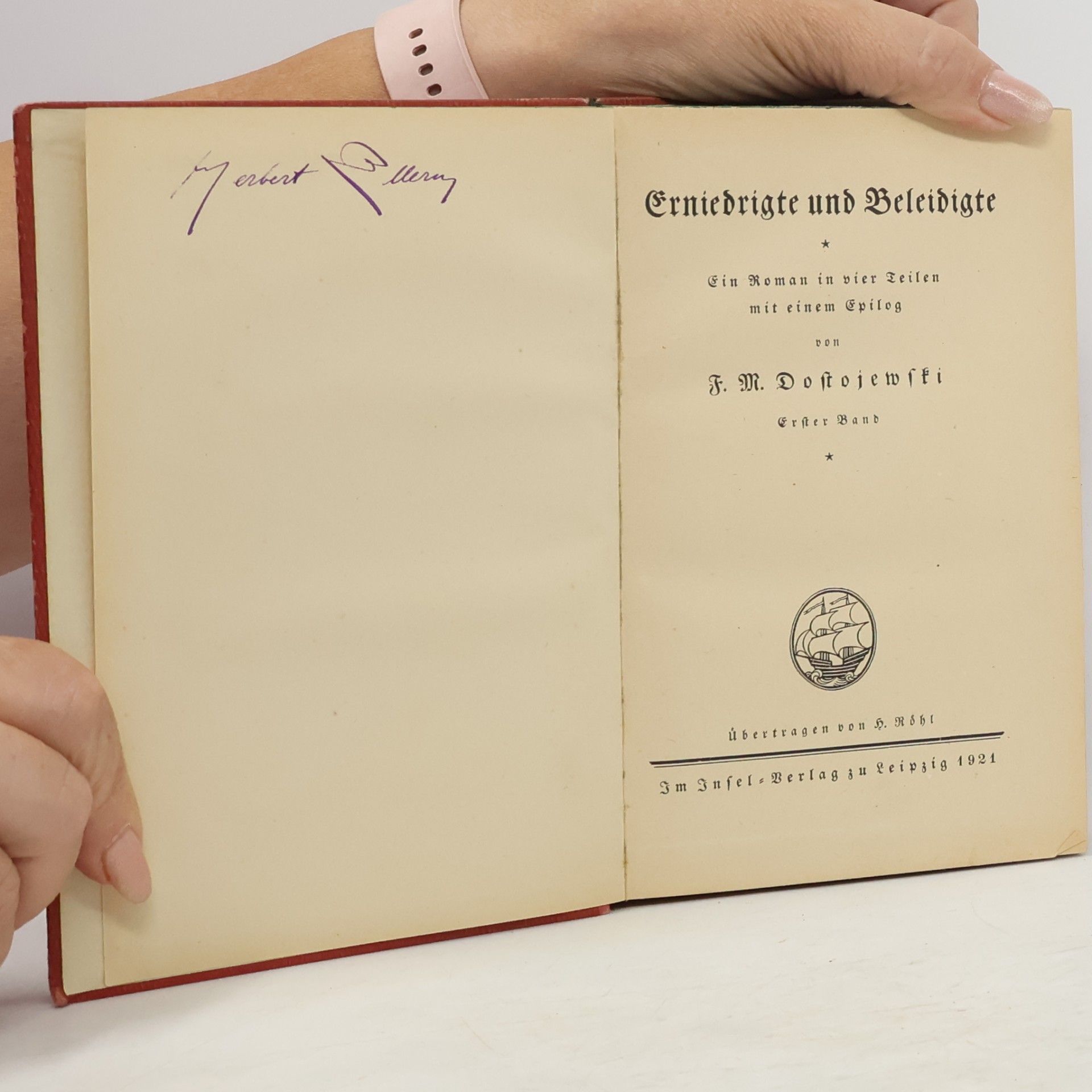F. M. Dostojevskij Erniedrigte und Beleidigte 1