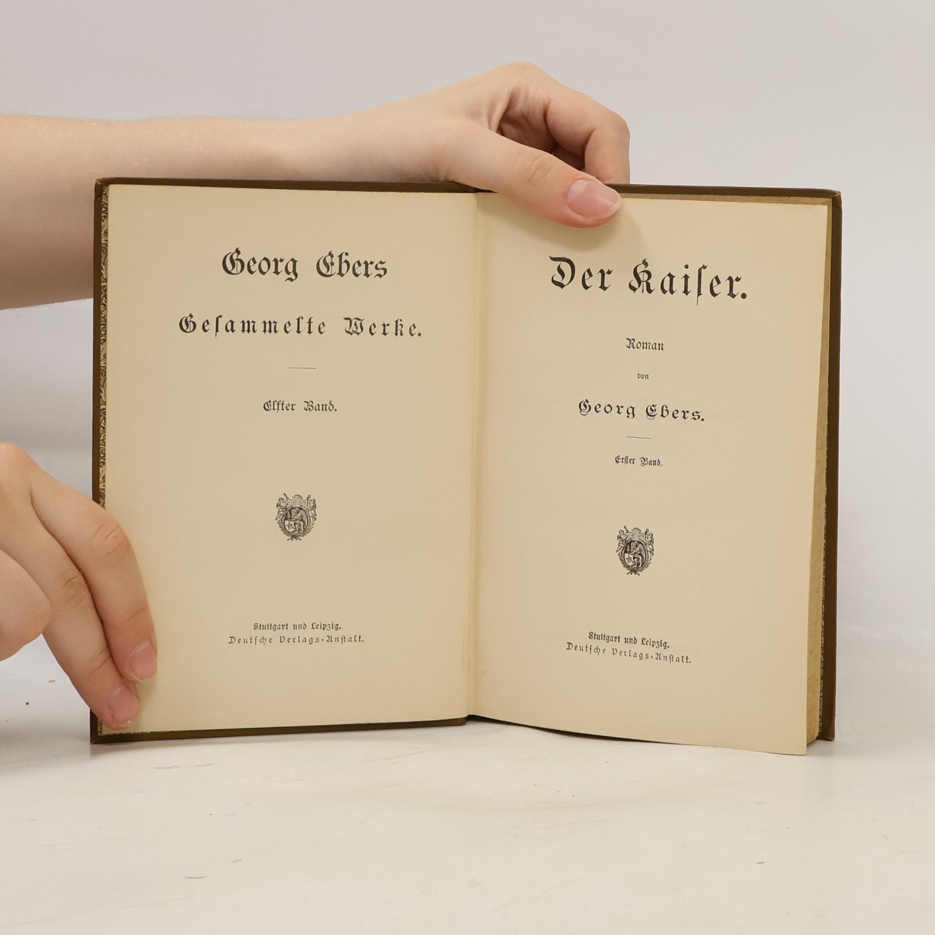 Georg Ebers Gesammelte Werke 1. Der Kaiser