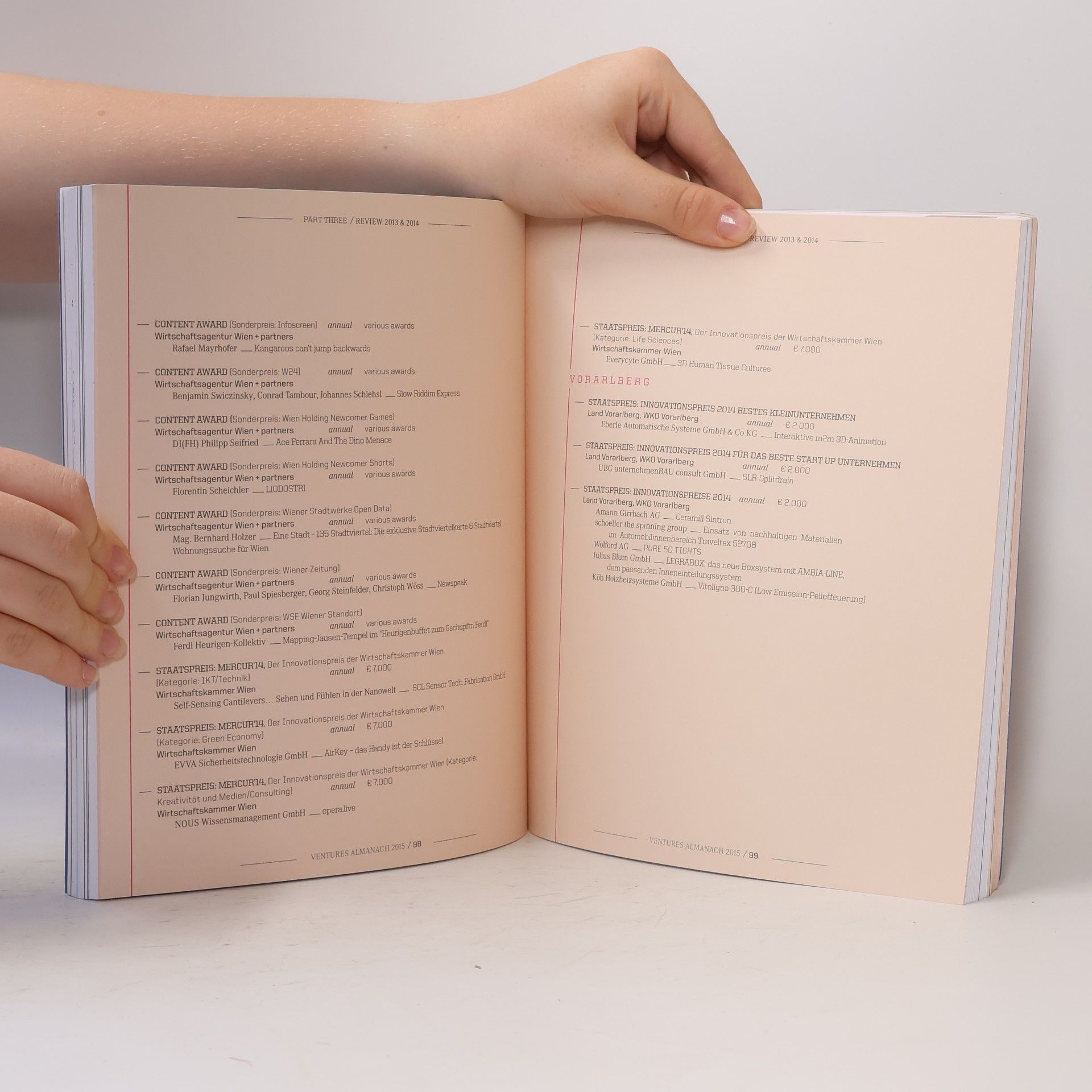 Ventures Almanach Austria 2015