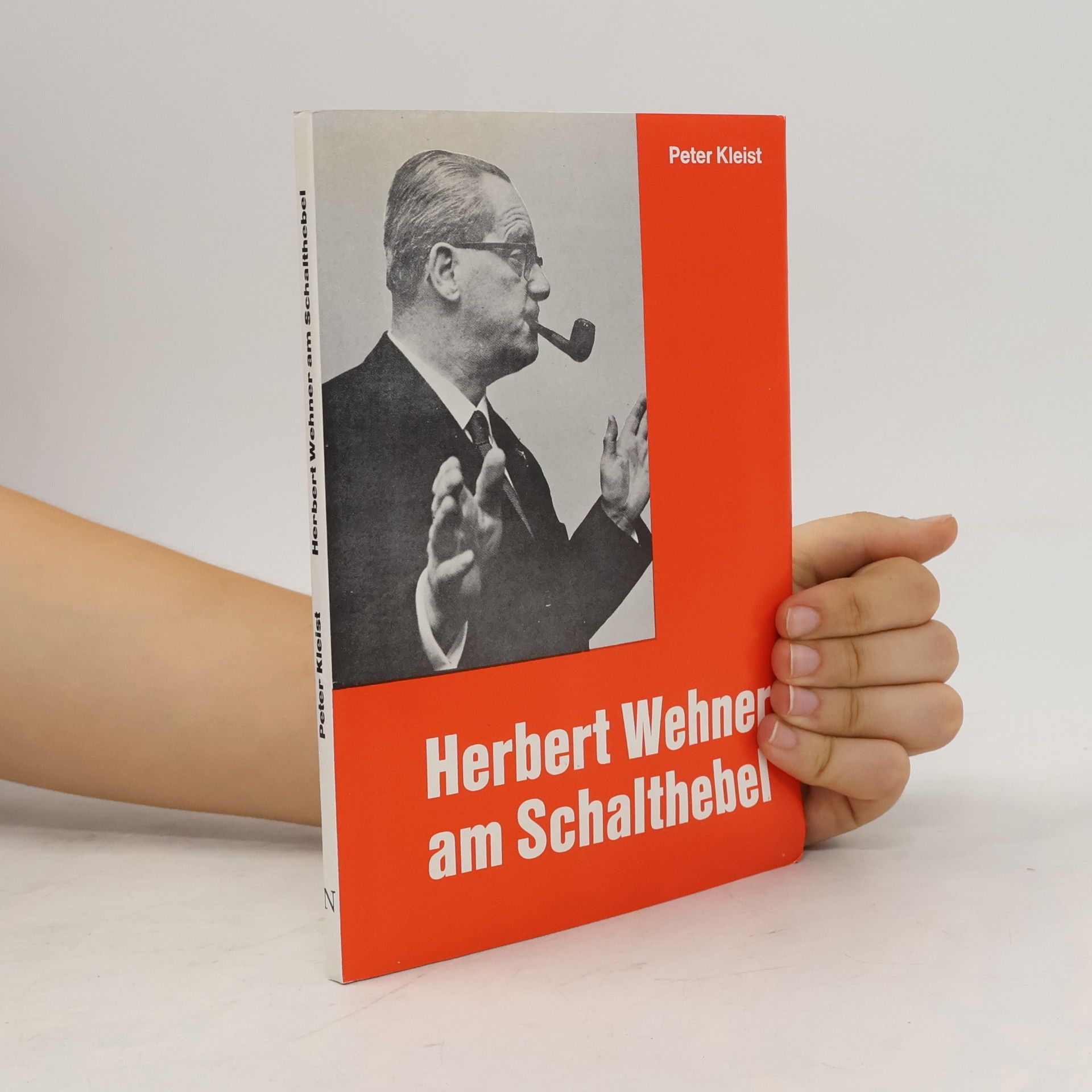 Herbert Wehner am Schalthebel