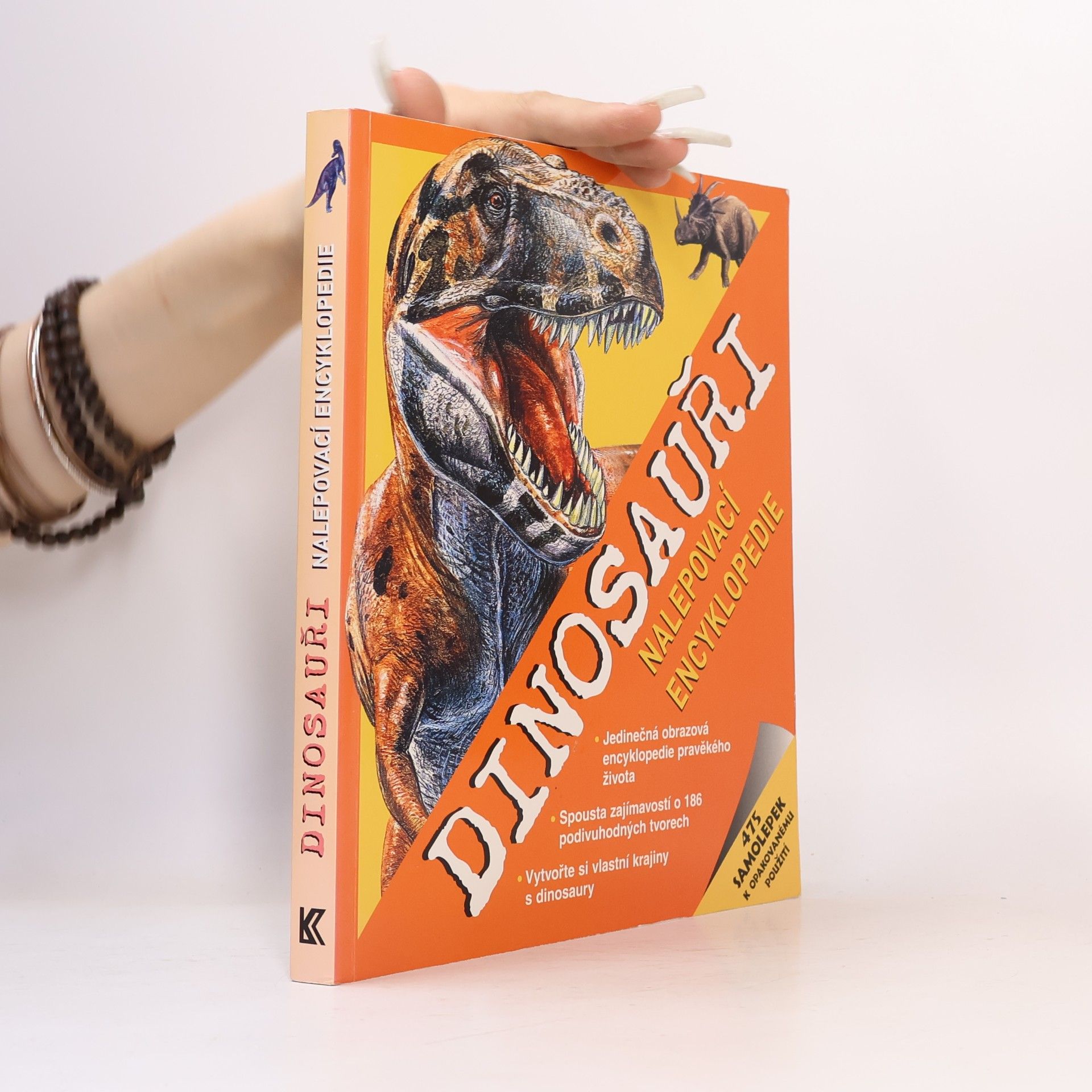 Jinny Johnson Dinosauři. Nalepovací encyklopedie