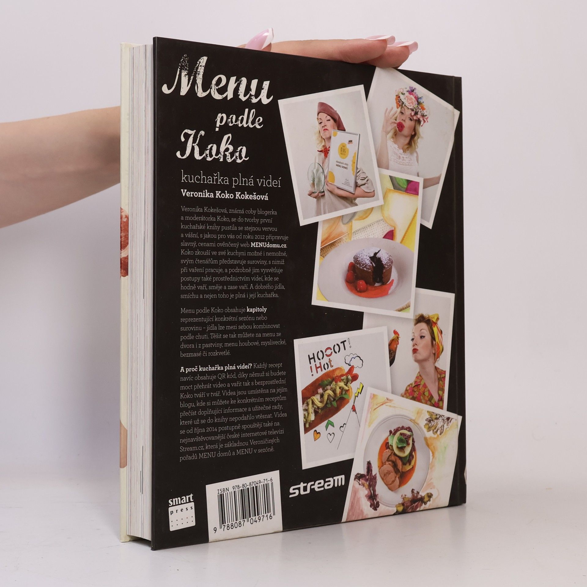 Veronika Koko Kokešová Menu podle Koko. Kuchařka plná videí
