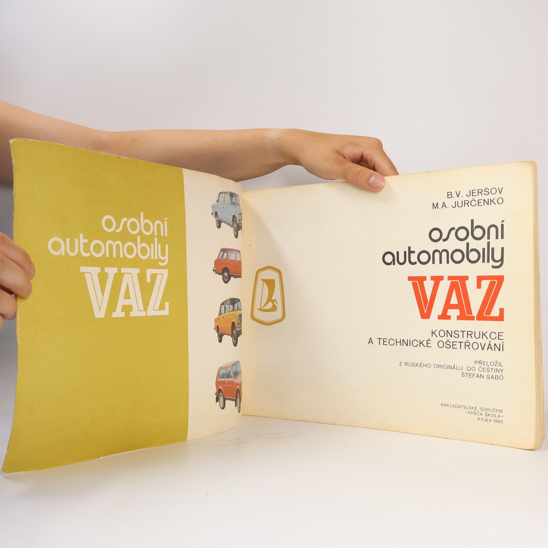 B. V. Jeršov Osobní automobily VAZ
