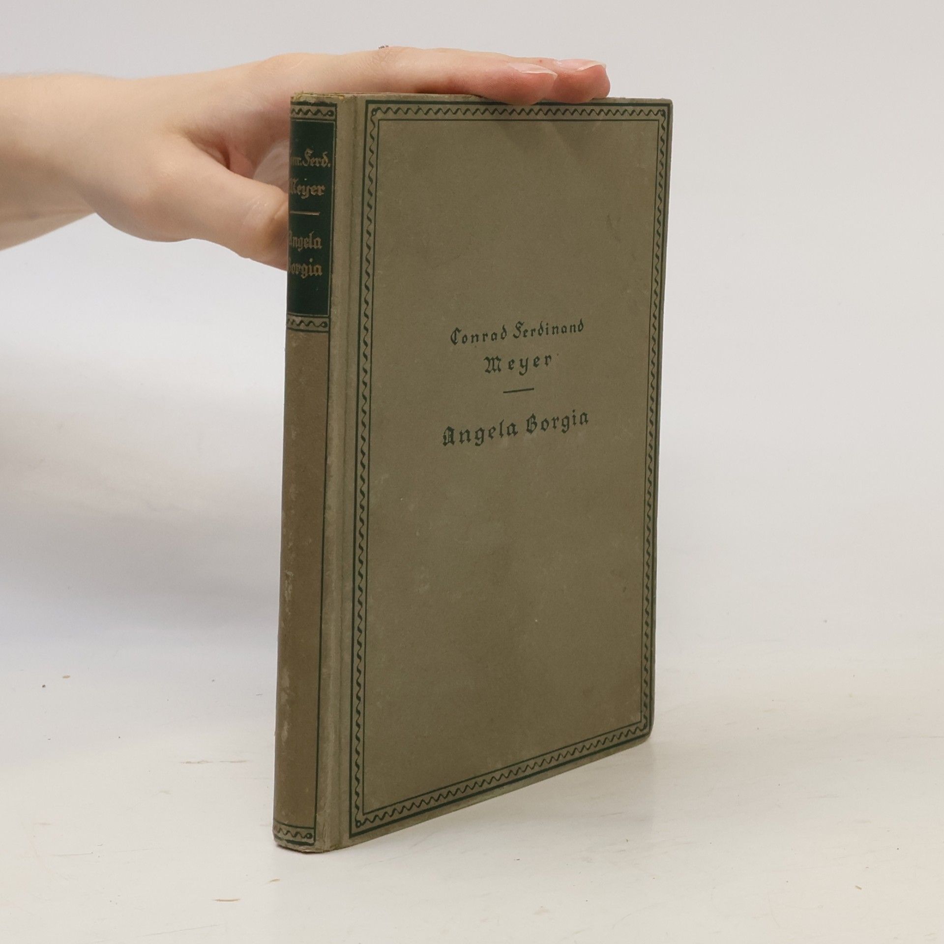 Conrad Ferdinand Meyer Angela Borgia