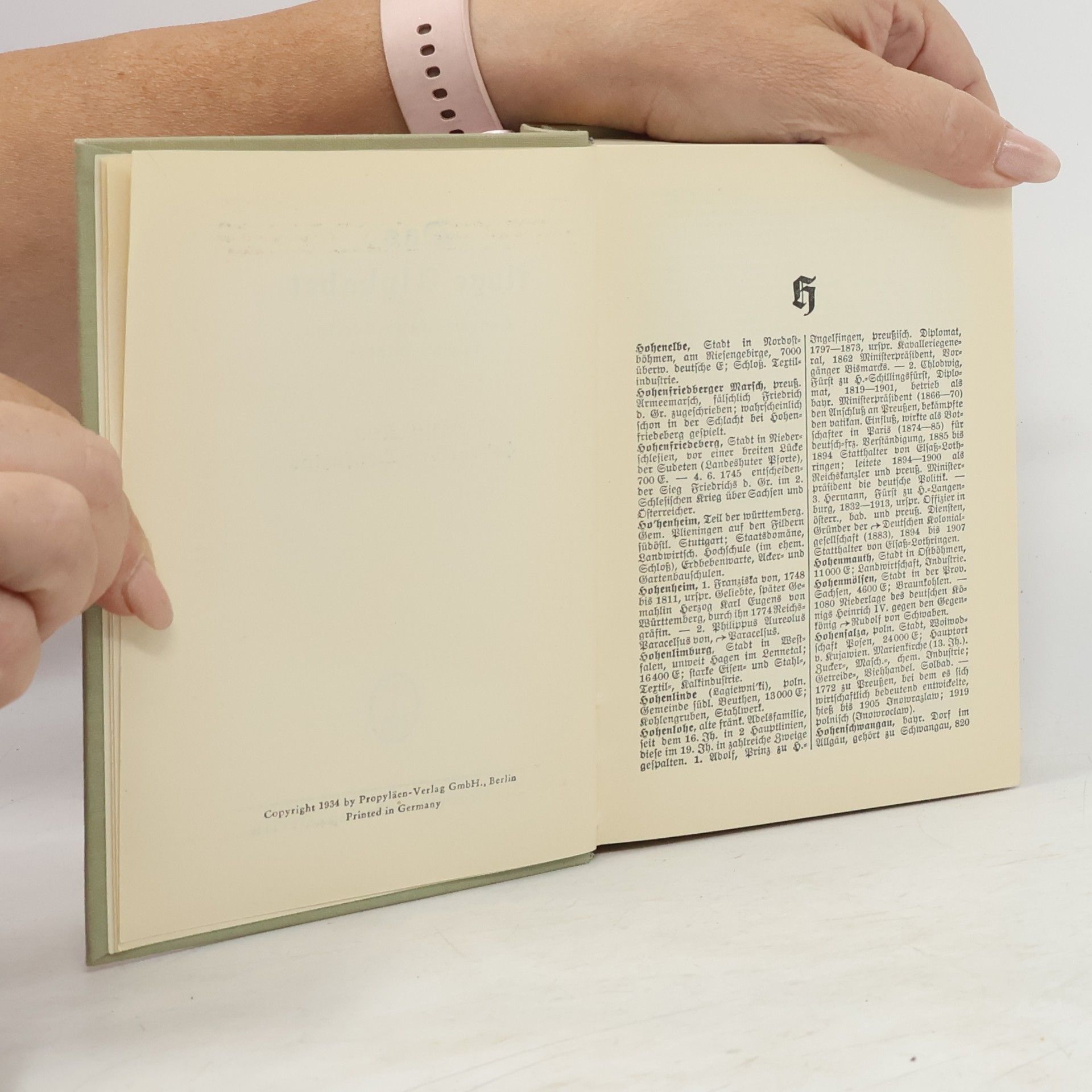 Autorenkollektiv Das kluge Alphabet 5. Hohenelbe - Konfuzius