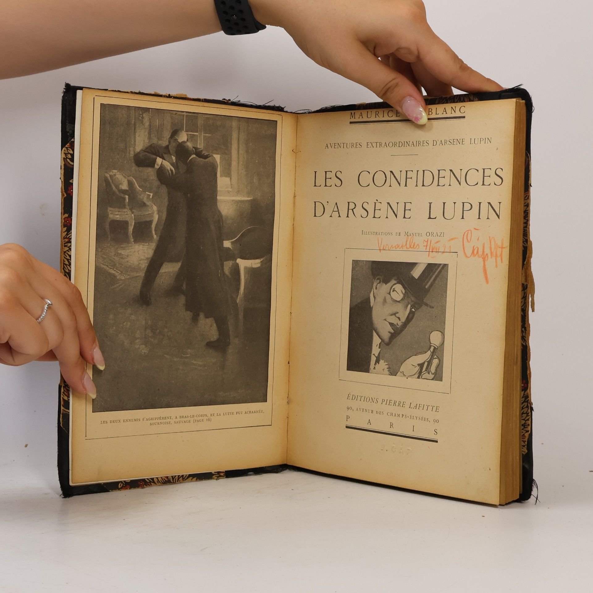 Maurice Leblanc Les Confidences d'Arsène Lupin