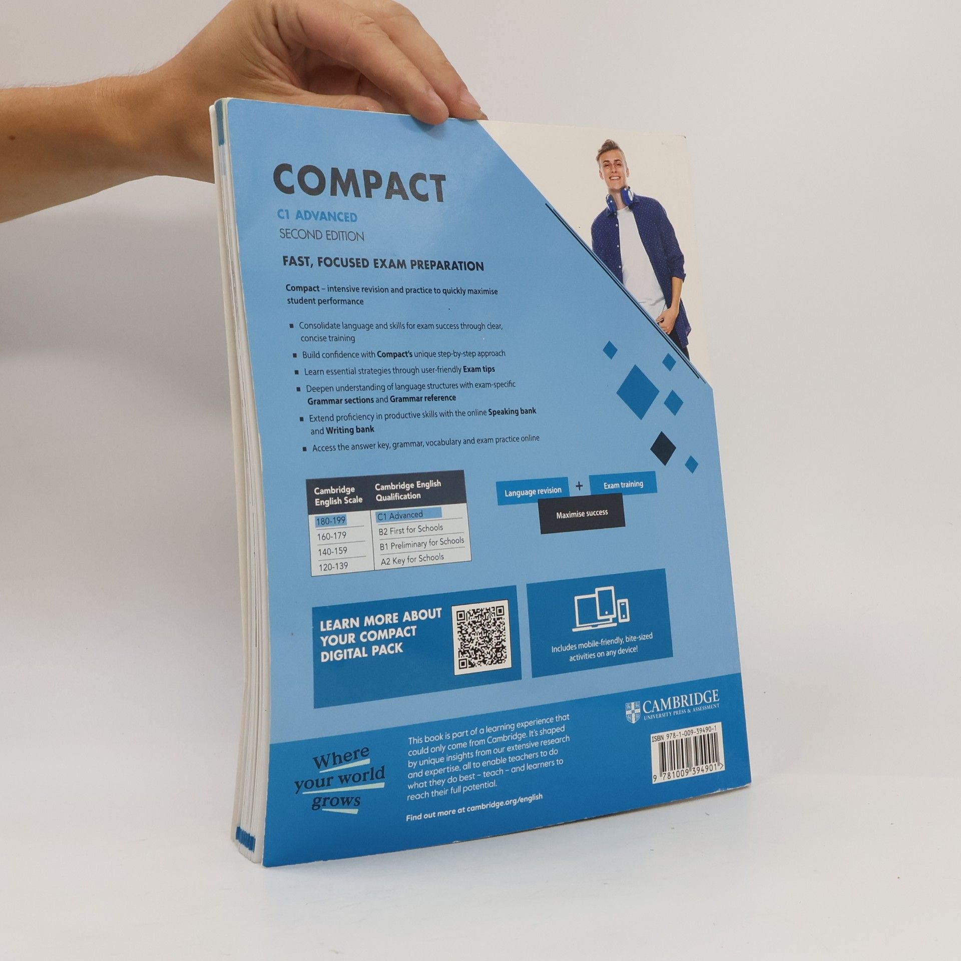 Peter May Compact Advanced Student's Book with Answers with Digital Pack