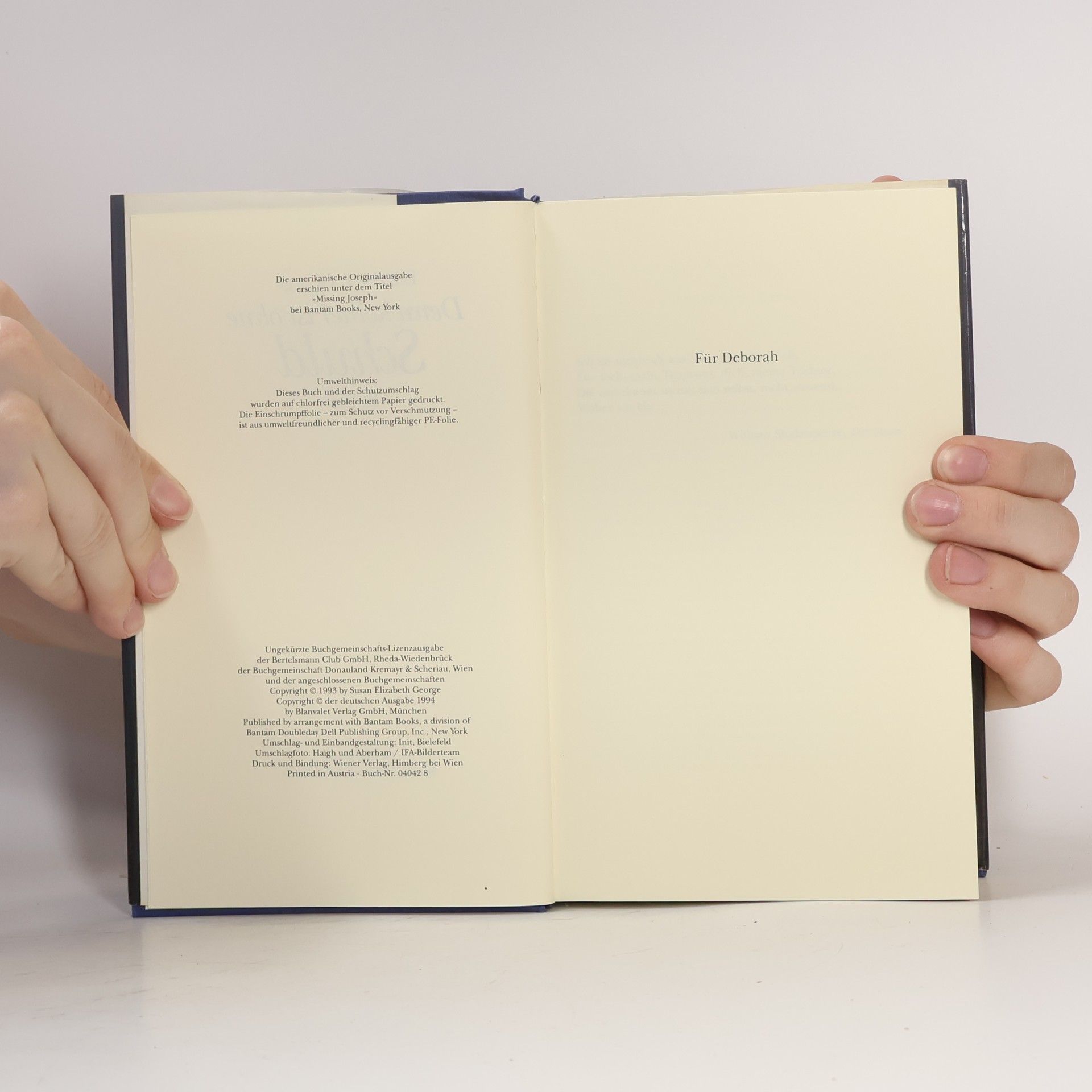 Elizabeth George Denn keiner ist ohne Schuld