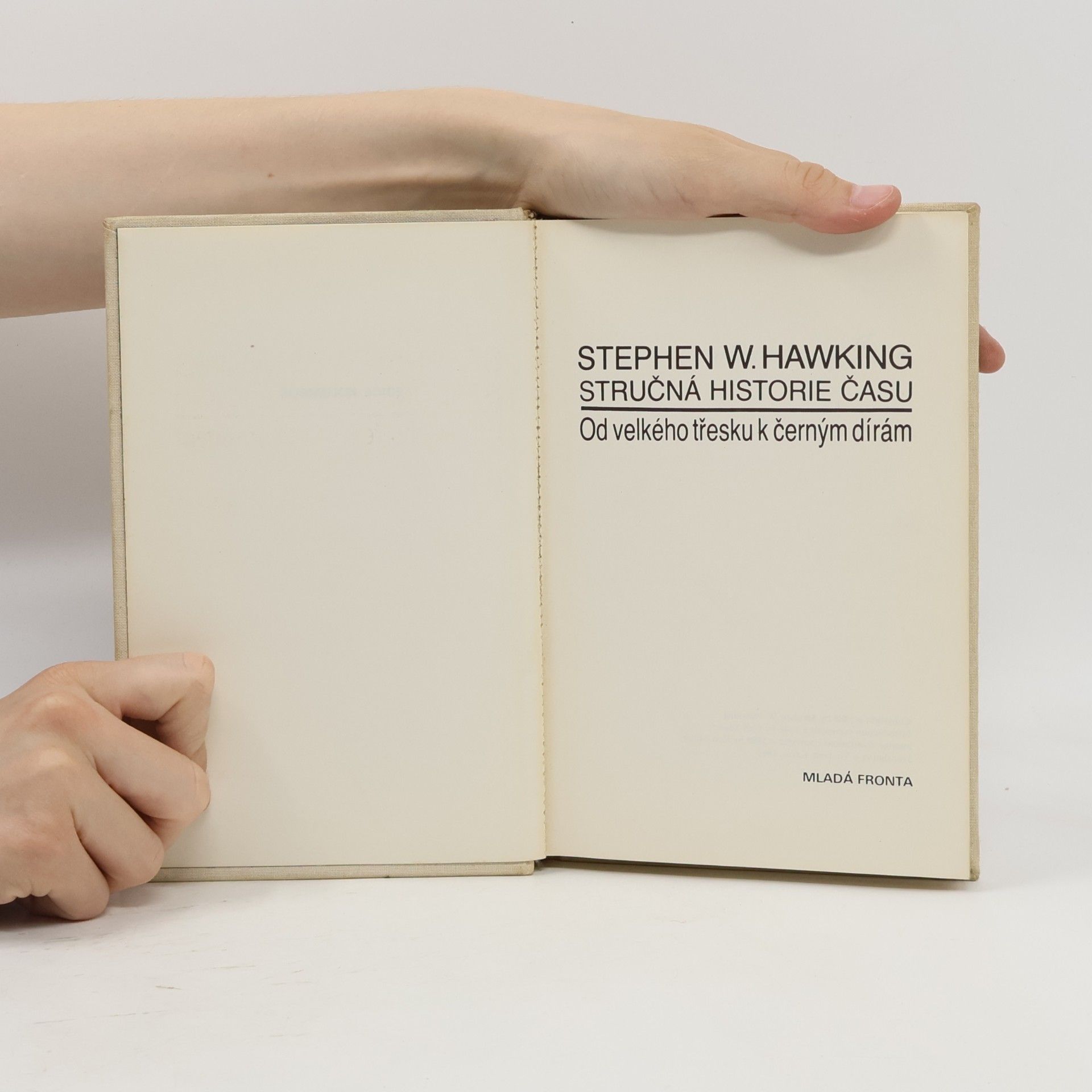 Stephen Hawking Stručná historie času