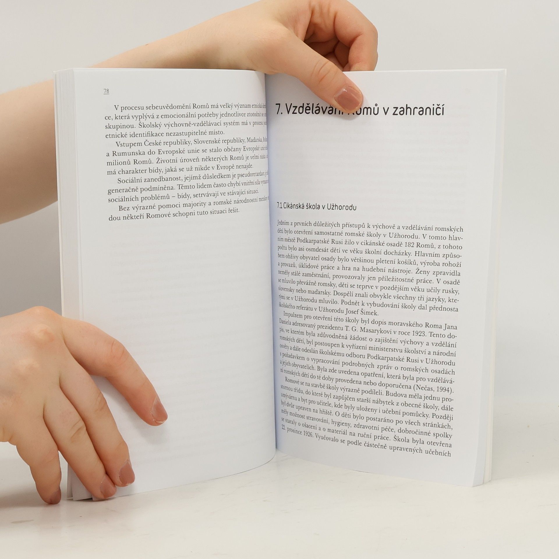 Eva Šotolová Vzdělávání Romů