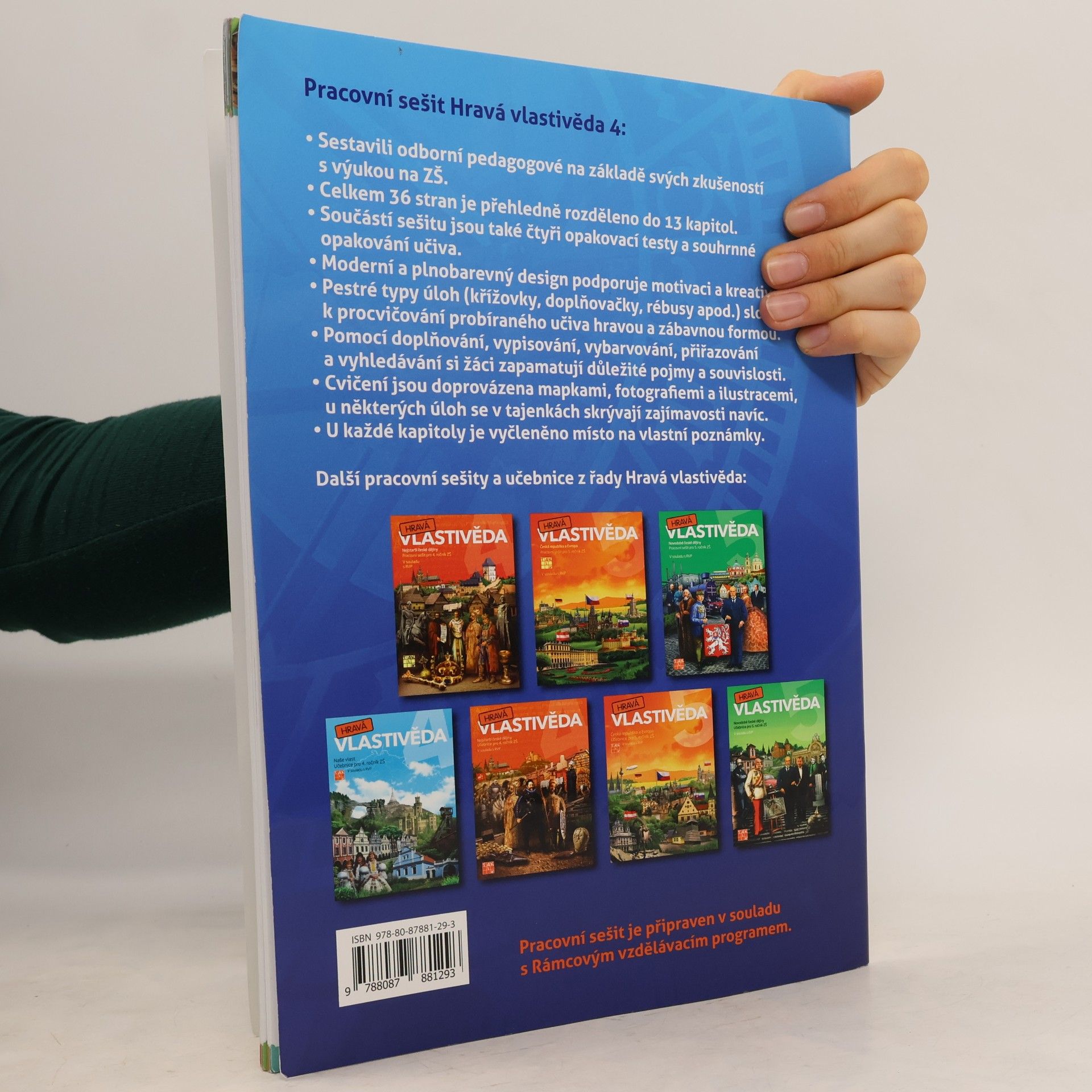 Various authors Hravá vlastivěda: Naše vlast - Pracovní sešit pro 4. ročník ZŠ