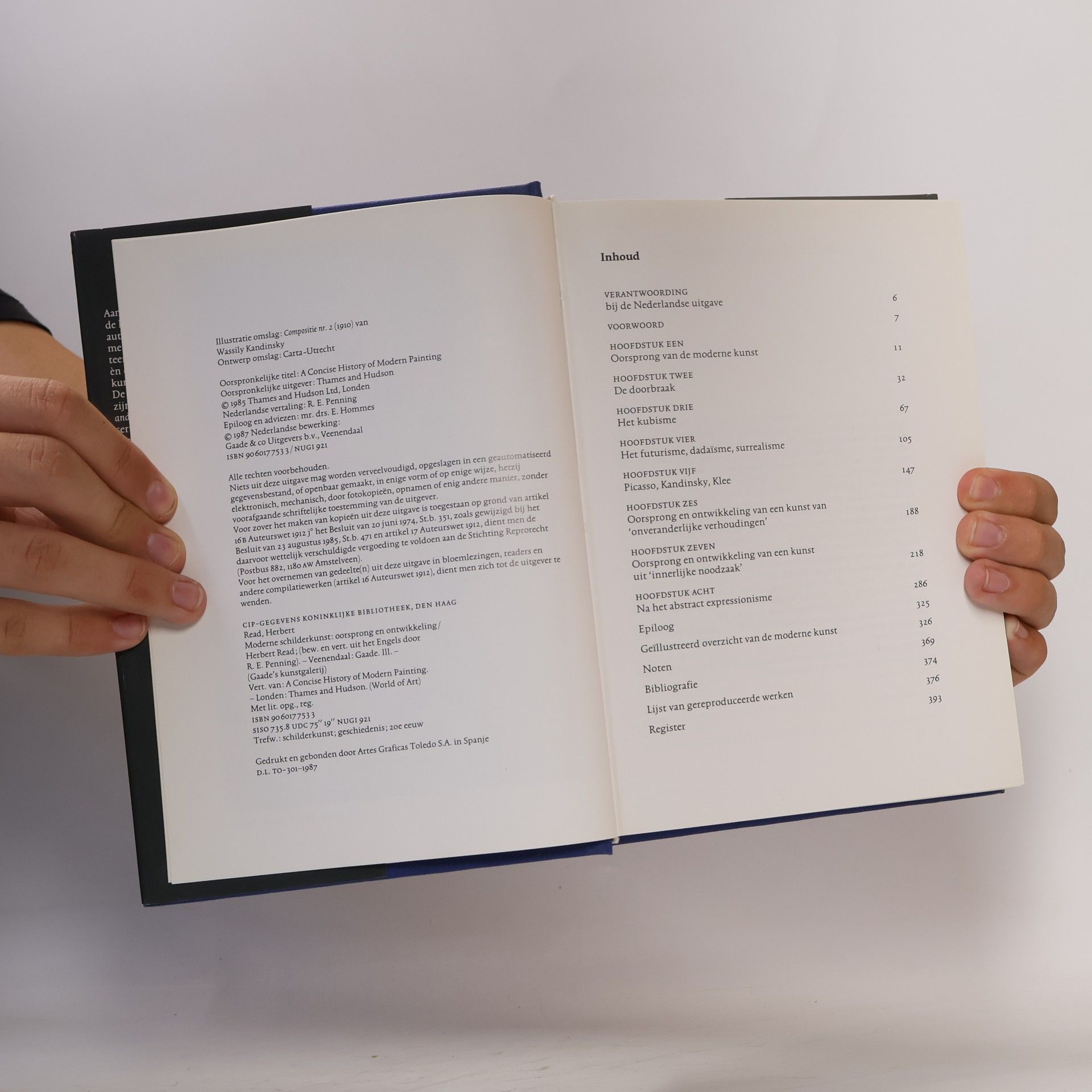 Herbert Read Moderne schilderkunst - oorsprong en ontwikkeling -