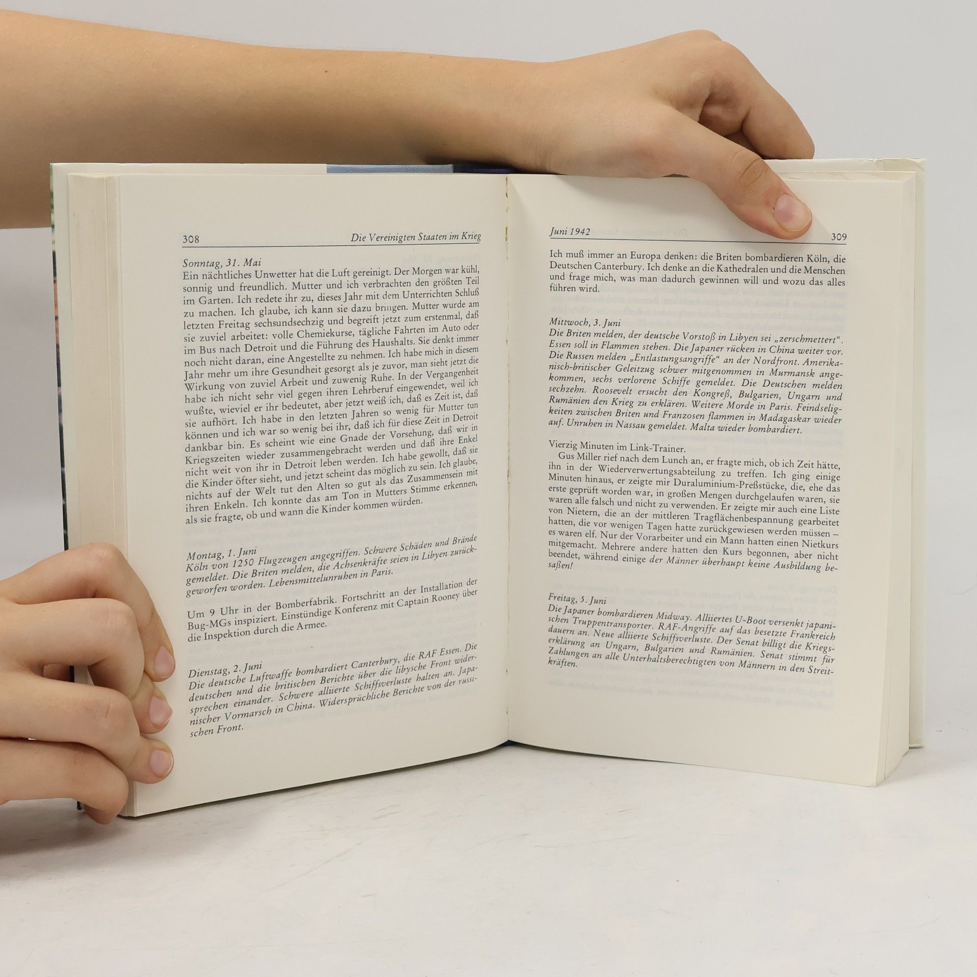 Charles A. Lindbergh Kriegstagebuch