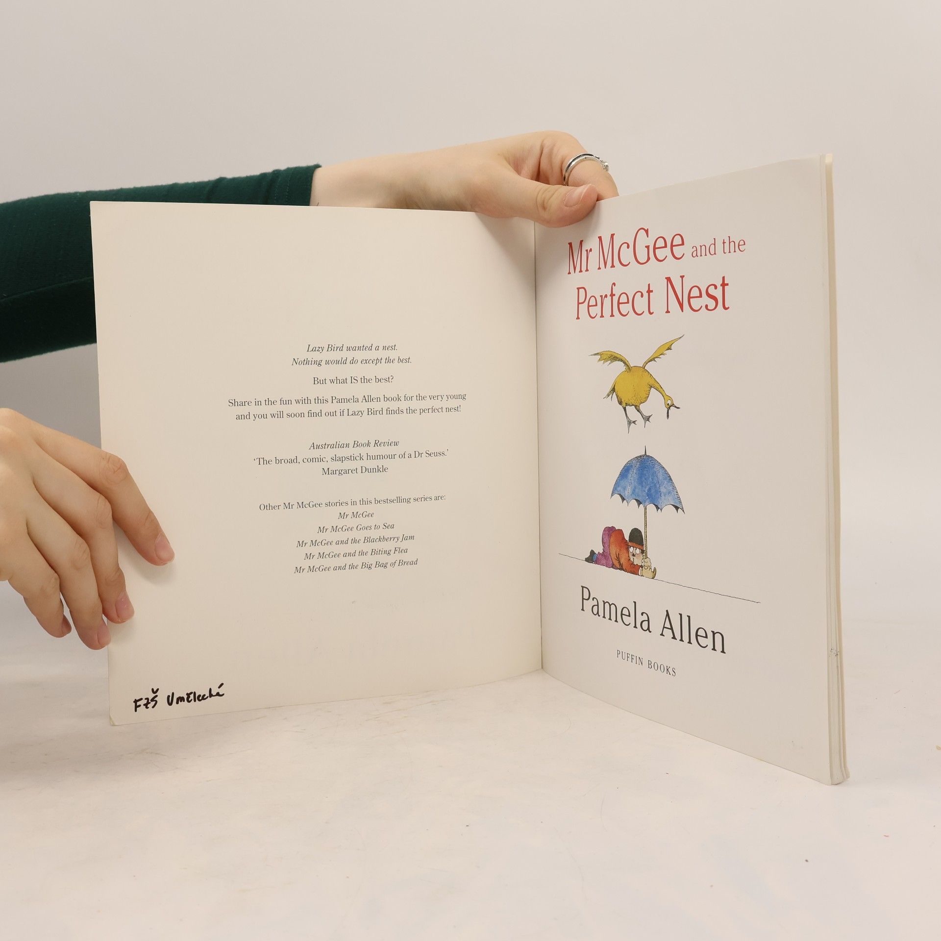Pamela Allen Mr McGee and the Perfect Nest