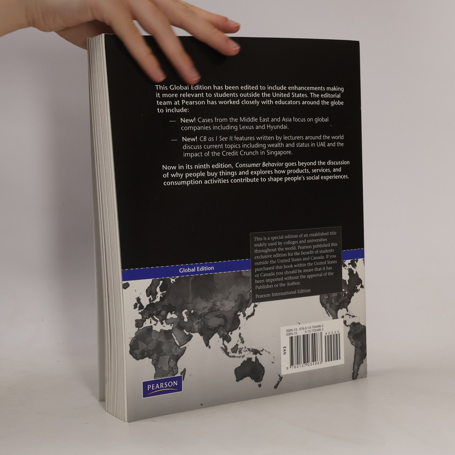 Michael R. Solomon Global Edition: Consumer Behavior - Ninth Edition