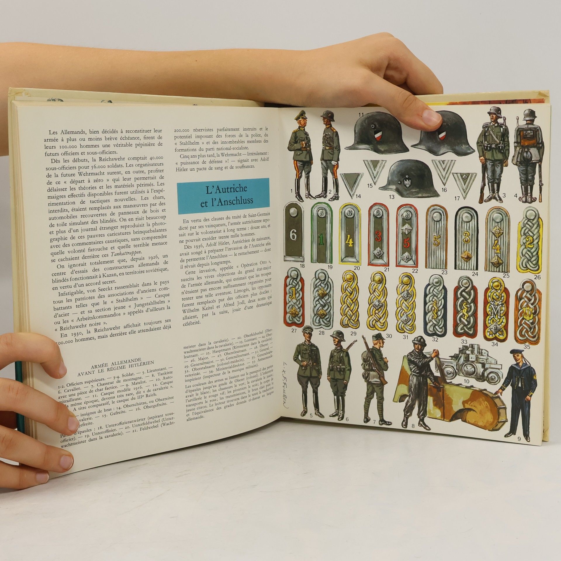 Liliane Funcken L'uniforme et les armes des soldats de la guerre 1939-1945