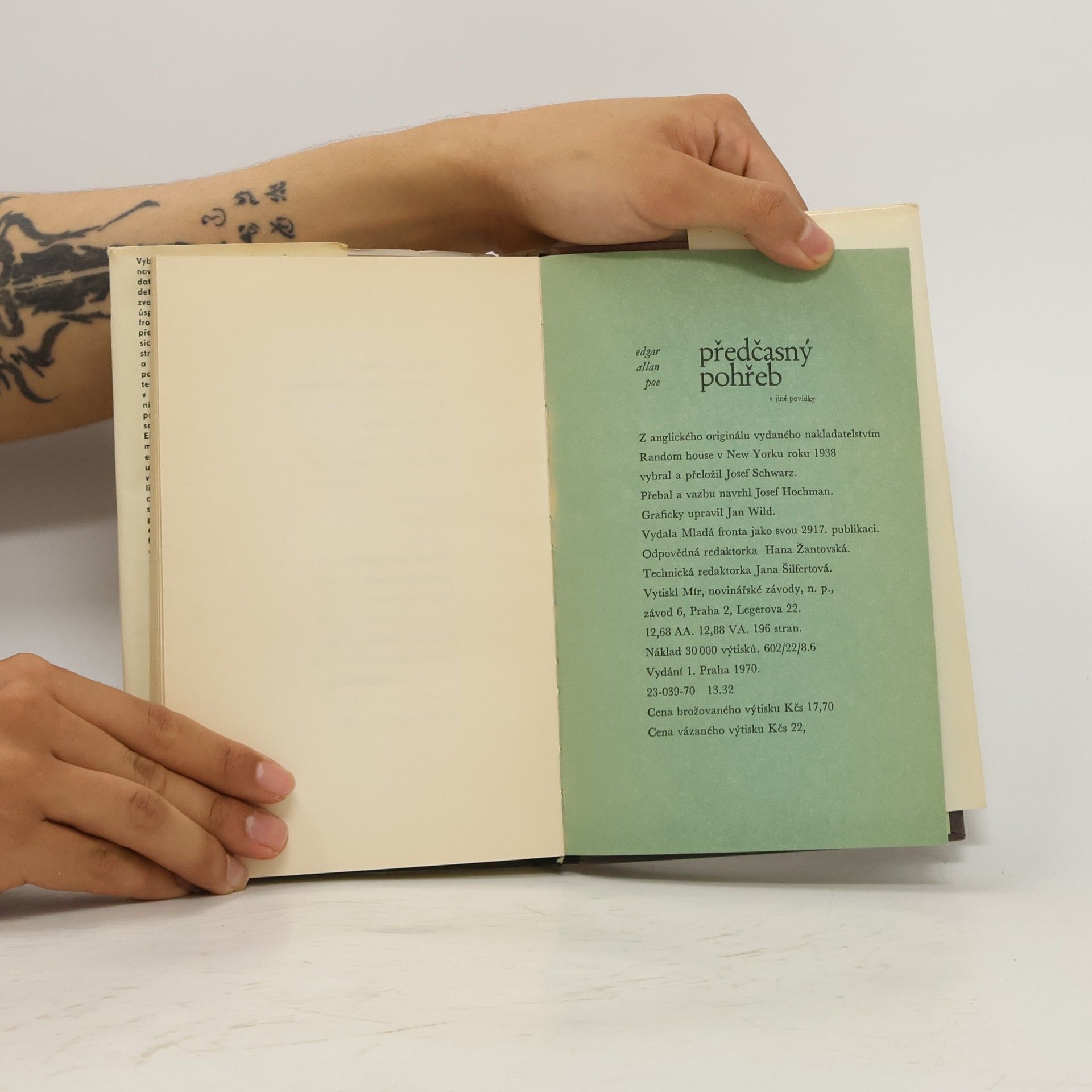 Edgar Allan Poe Předčasný pohřeb a jiné povídky