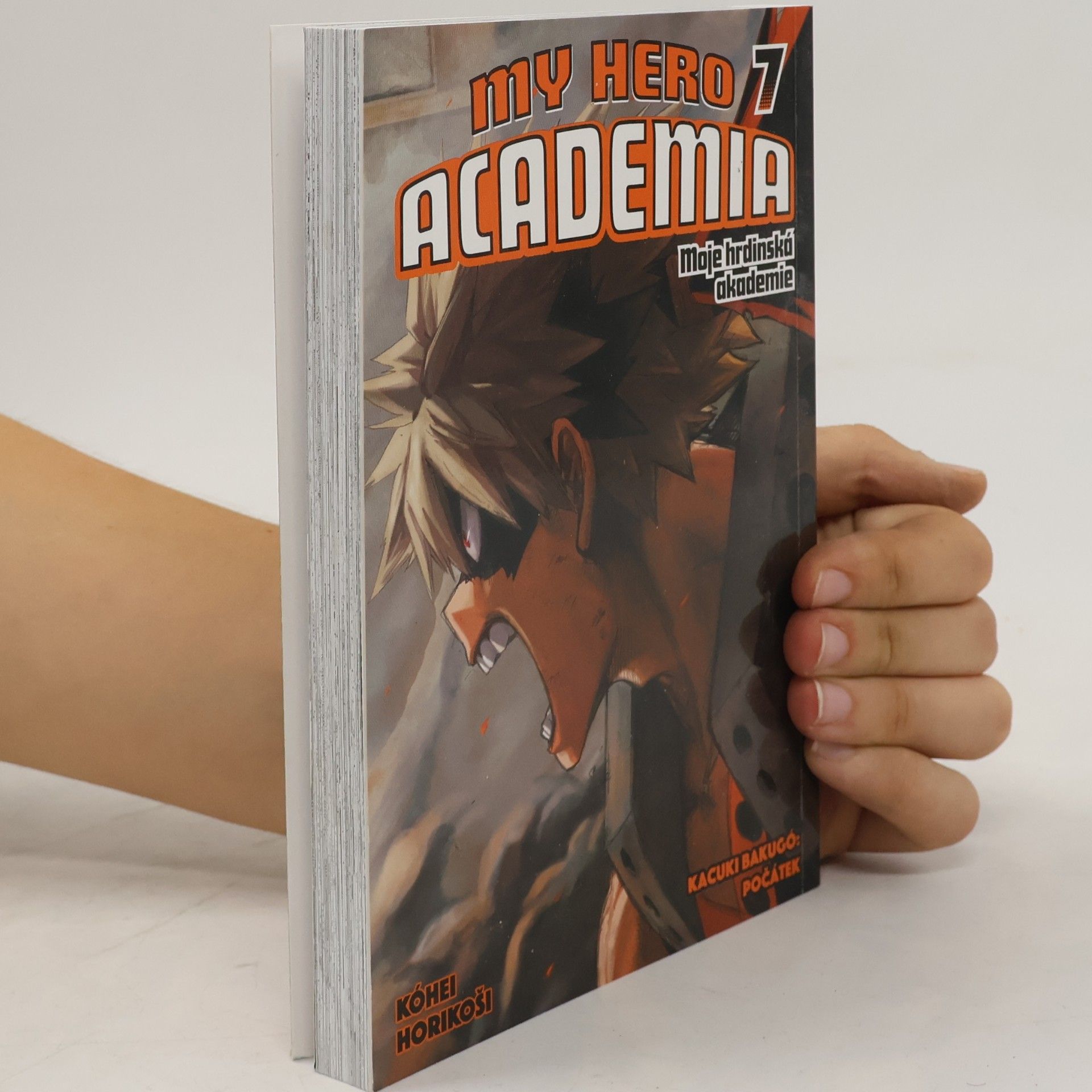 Kóhei Horikoši My hero academia. Moje hrdinská akademie. Sv. 7, Kacuki Bakugó: Počátek