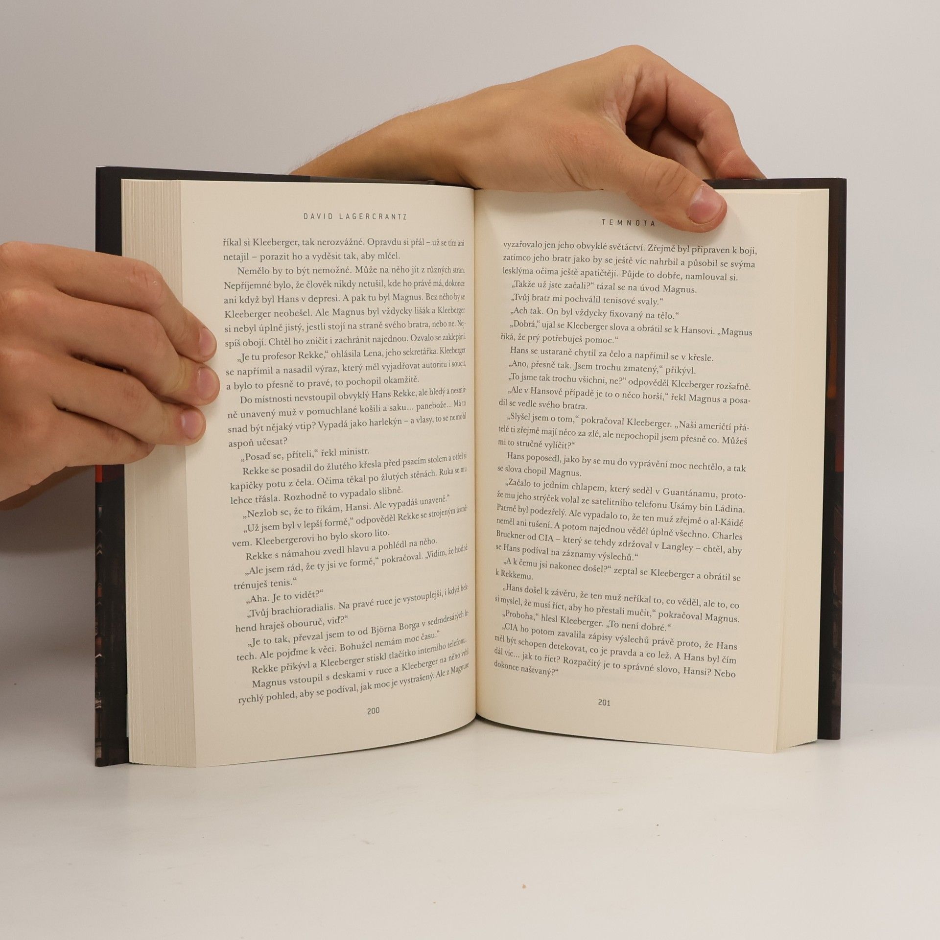 David Lagercrantz Temnota