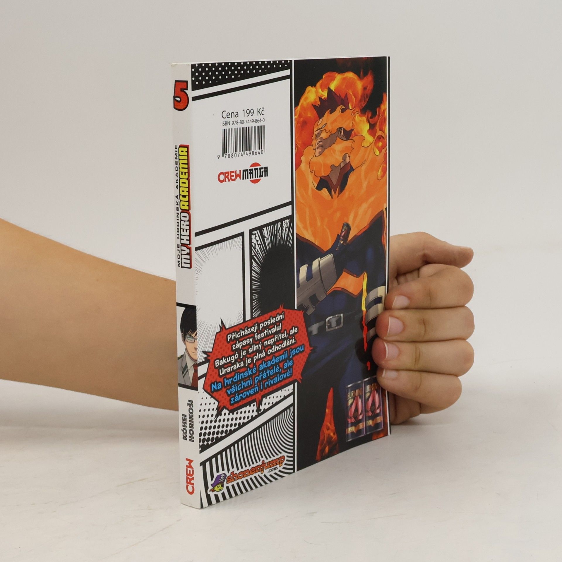 Kōhei Horikoshi My Hero Academia. Moje hrdinská akademie 5. Šóto Todoroki: Počátek