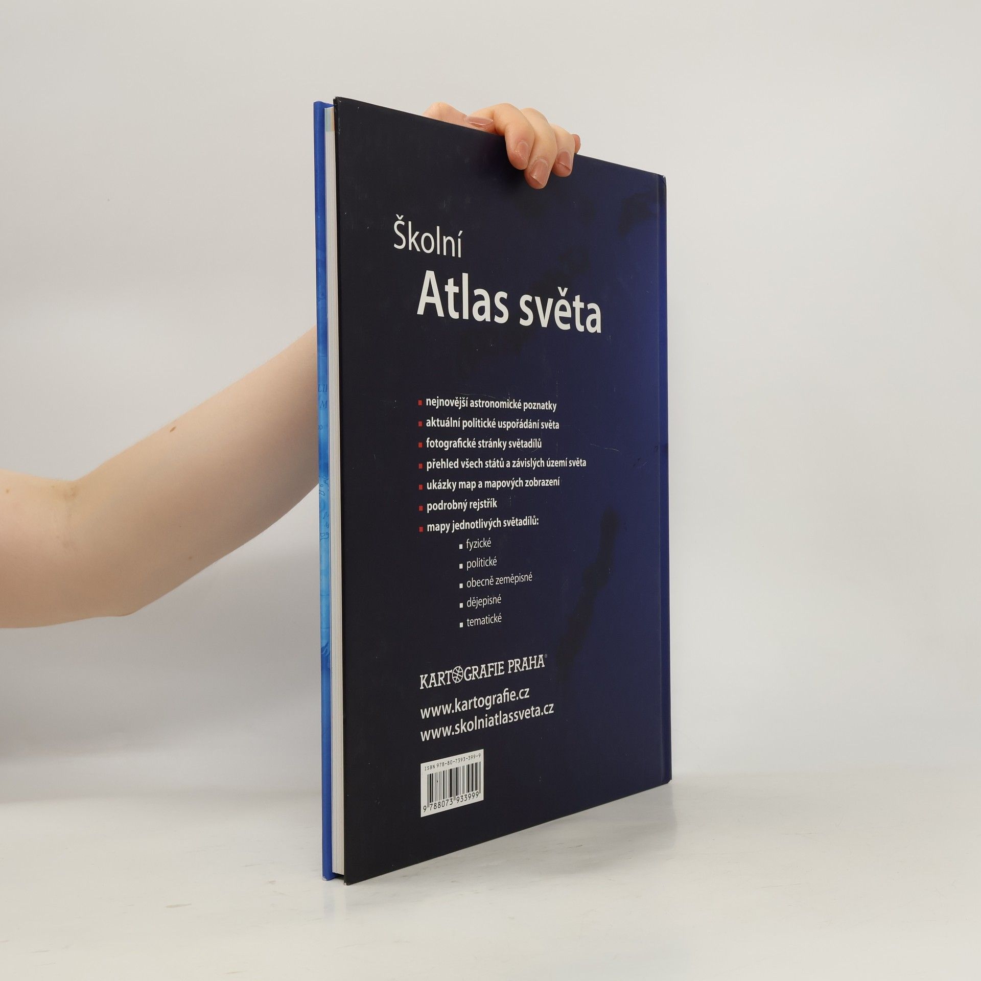 Collectif d'auteurs Školní atlas světa