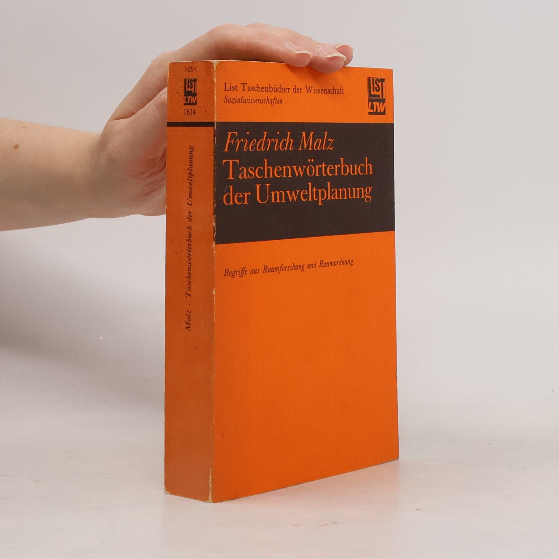 Freidrich Malz Taschenwörterbuch der Umweltplanung