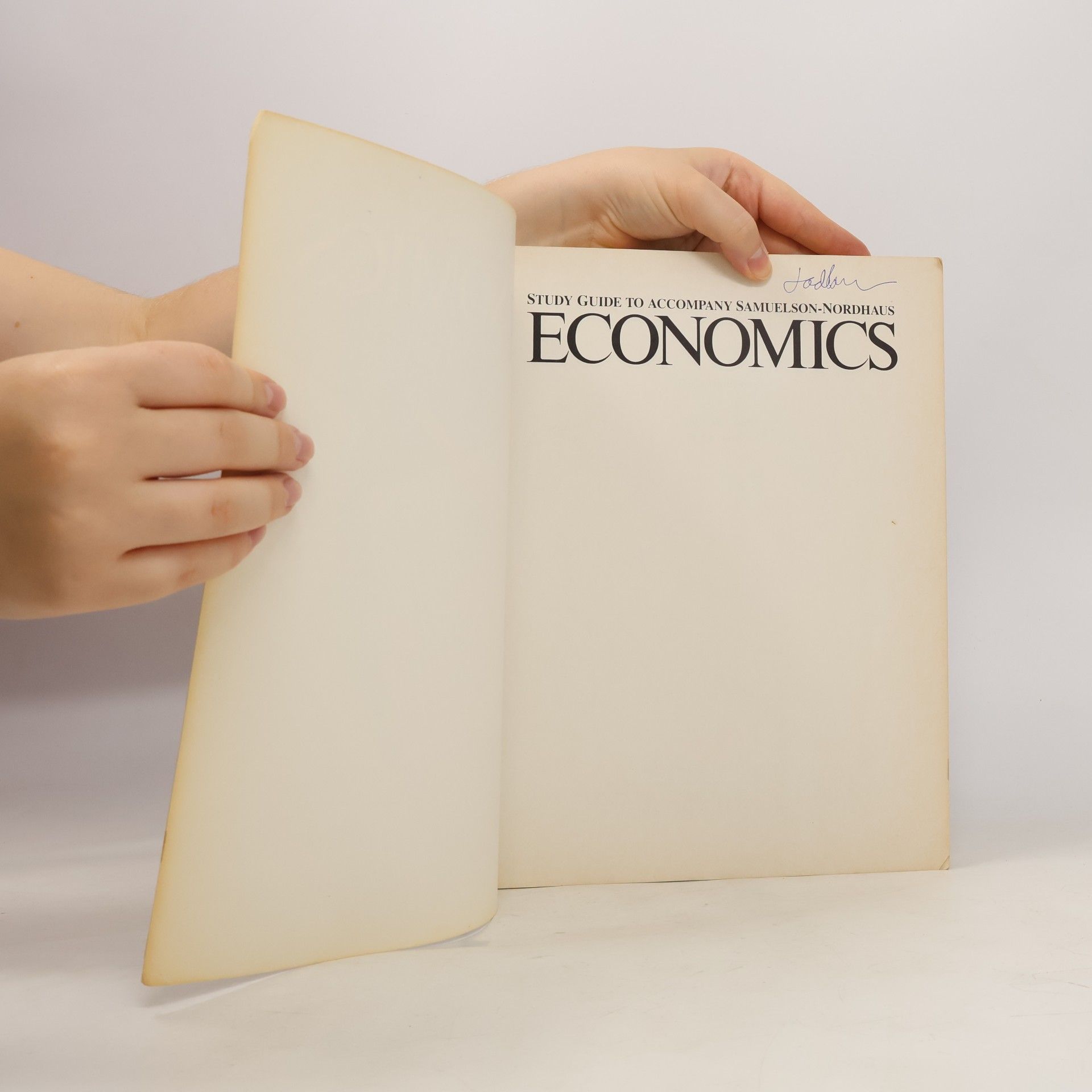 Gary W. Yohe Study Guide to Accompany Samuel Economics - Thirteenth Edition