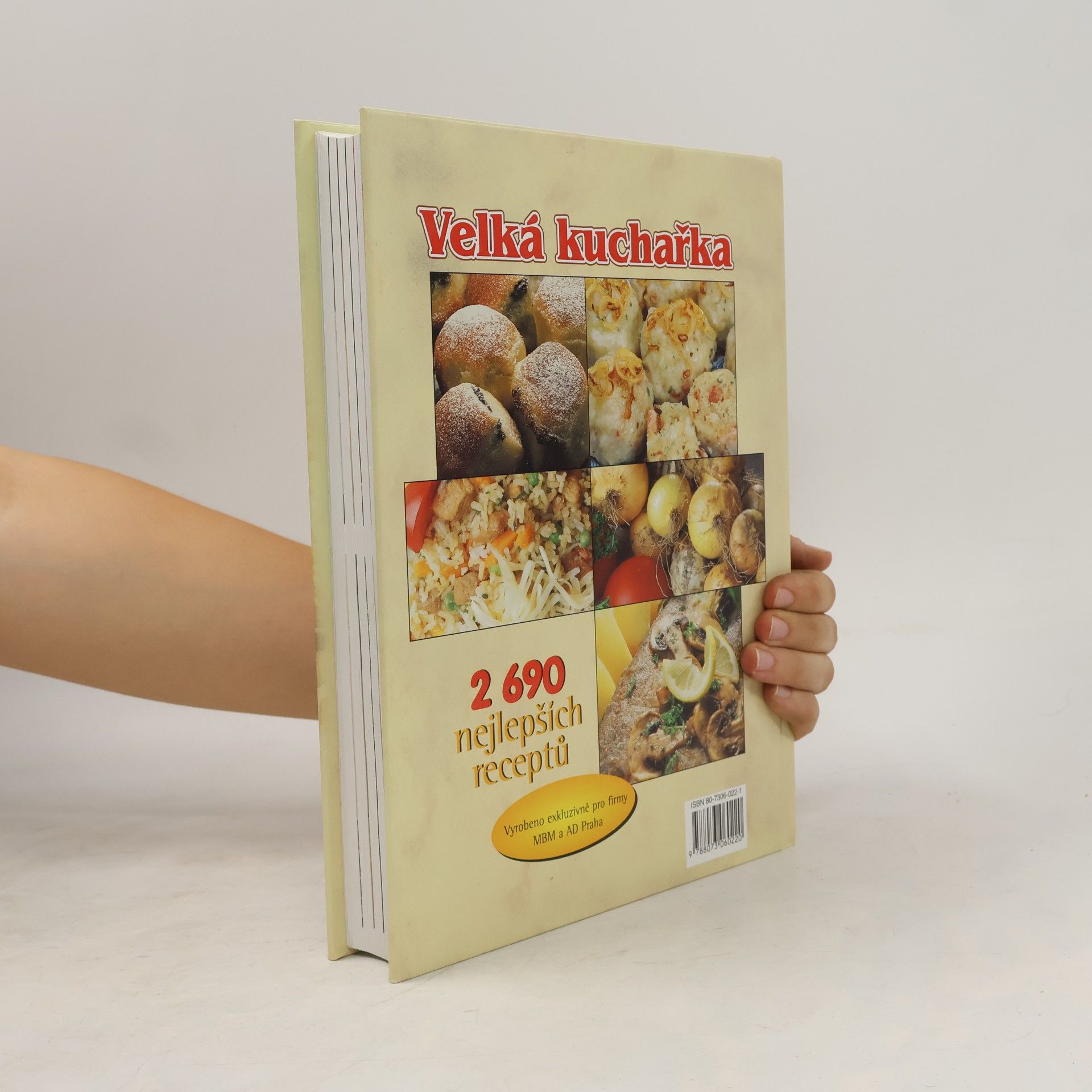 Květa Macáková Velká kuchařka : 2690 receptů z domácí i zahraniční kuchyně