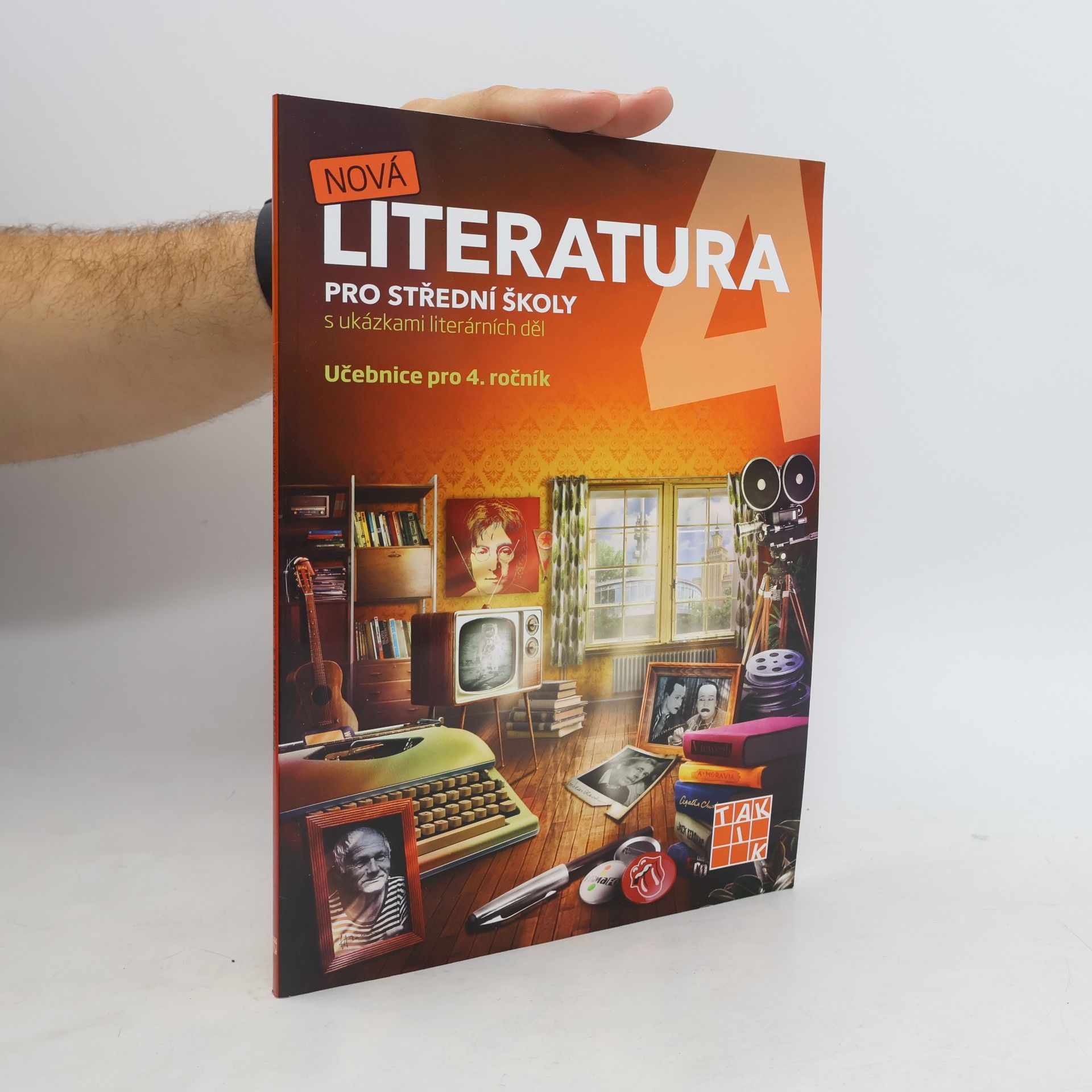 Kolektiv autorů Nová literatura pro střední školy s ukázkami literálních děl. Učebnice pro 4.ročník