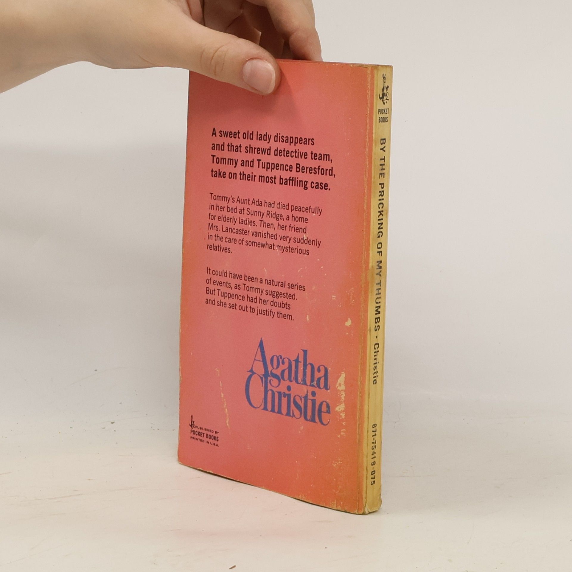 Agatha Christie By the Pricking of My Thumbs