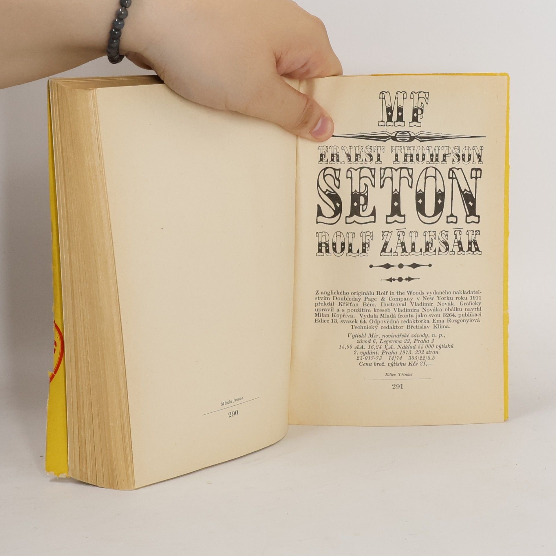 Ernest Thompson Seton Rolf Zálesák