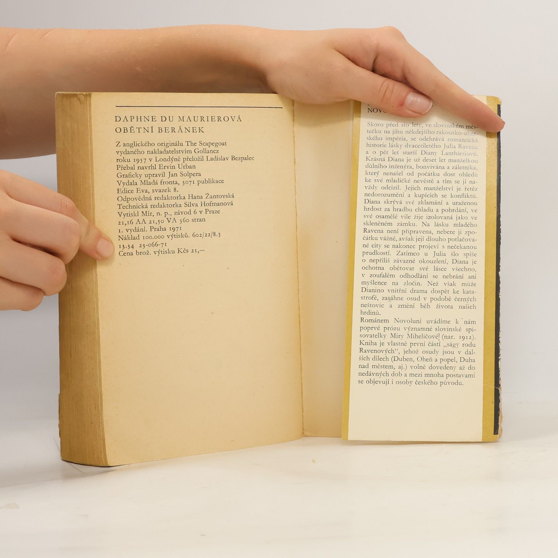 Daphne du Maurier Obětní beránek