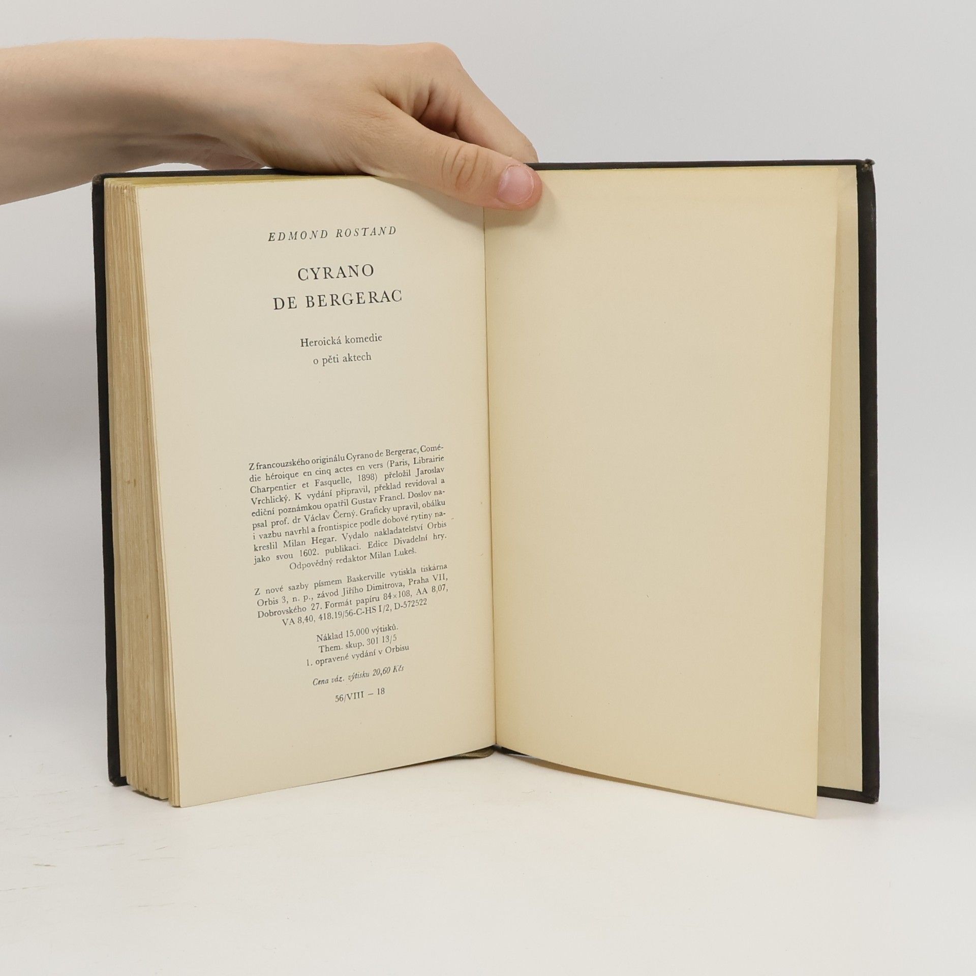 Edmond Rostand Cyrano de Bergerac