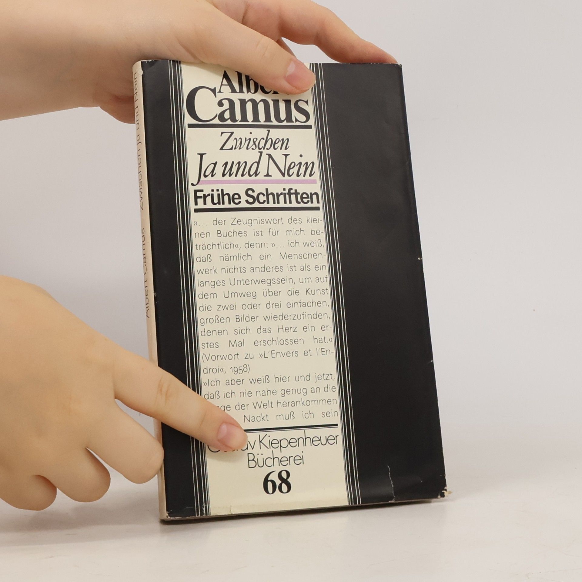 Albert Camus Zwischen Ja und Nein
